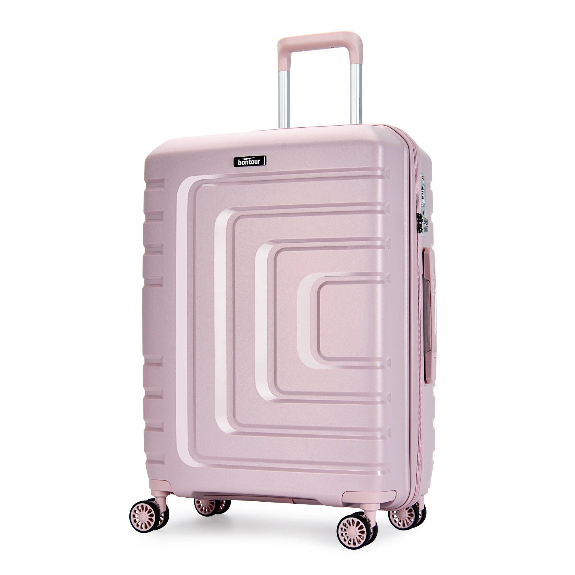 "CHARM" set od 3 kofera na 4 kotača sa TSA bravom, rozi | BONTOUR-vitahome.hr