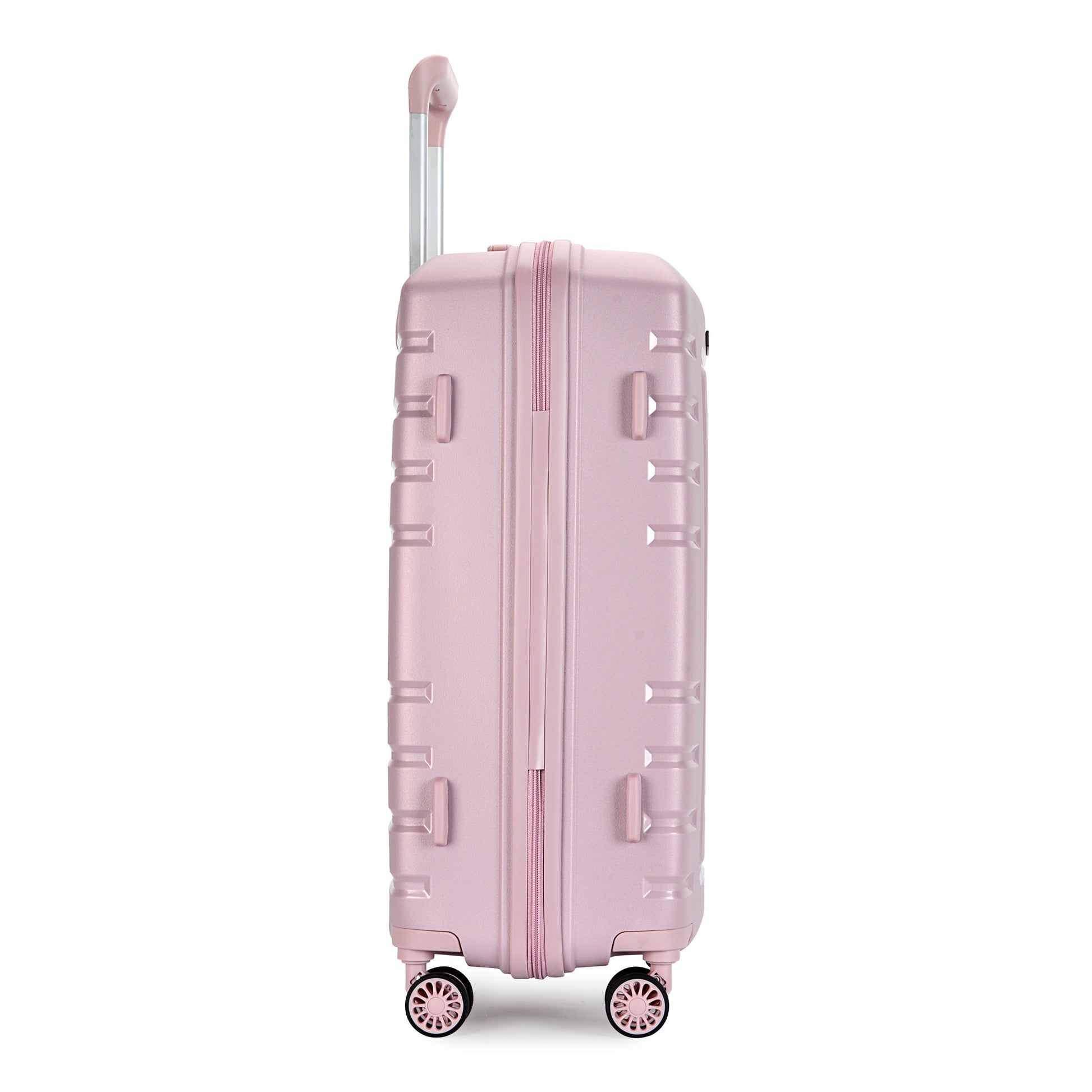 "CHARM" set od 3 kofera na 4 kotača sa TSA bravom, rozi | BONTOUR-vitahome.hr