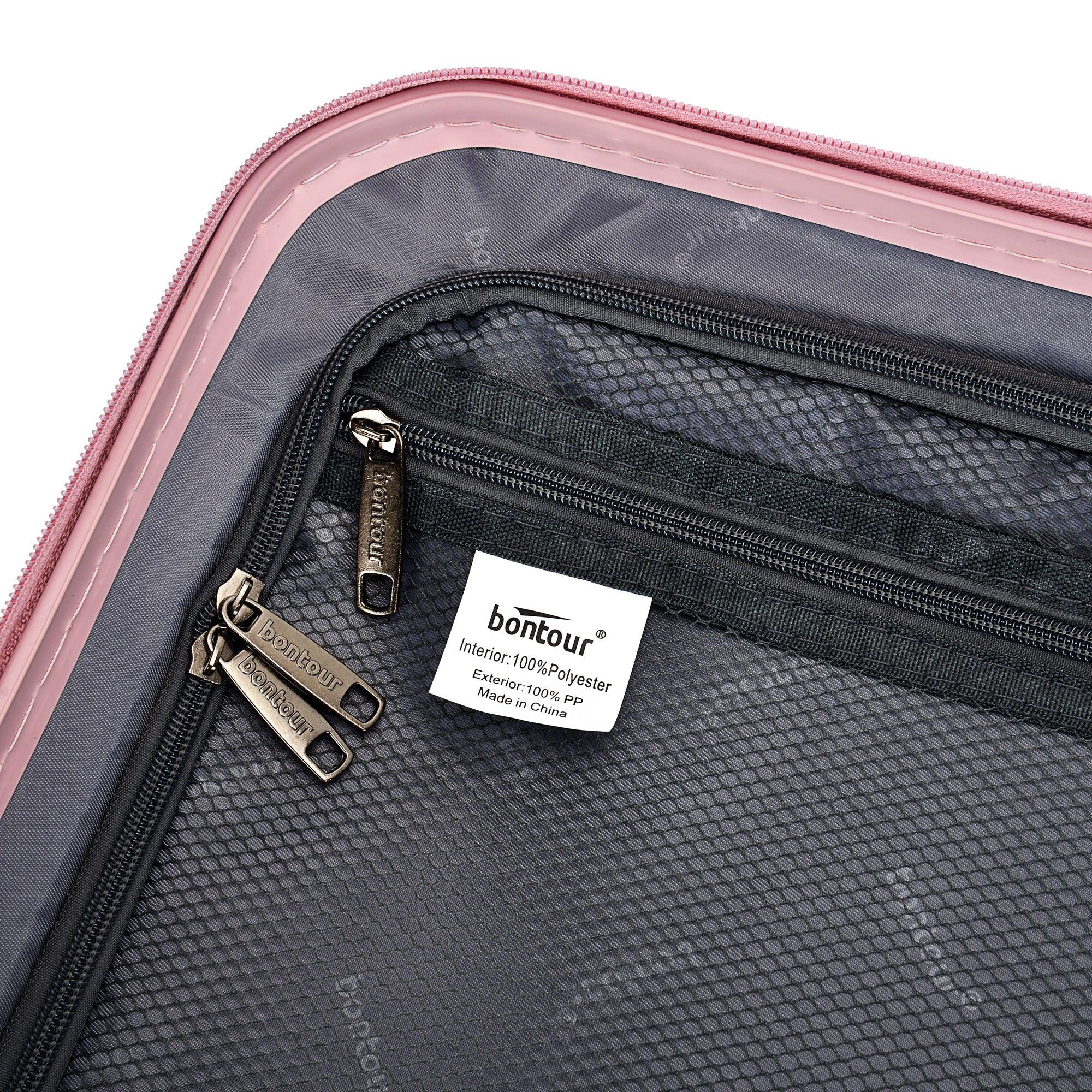 "CHARM" set od 3 kofera na 4 kotača sa TSA bravom, rozi | BONTOUR-vitahome.hr