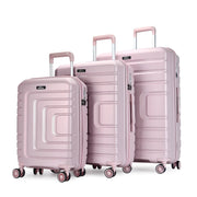 "CHARM" set od 3 kofera na 4 kotača sa TSA bravom, rozi | BONTOUR-vitahome.hr