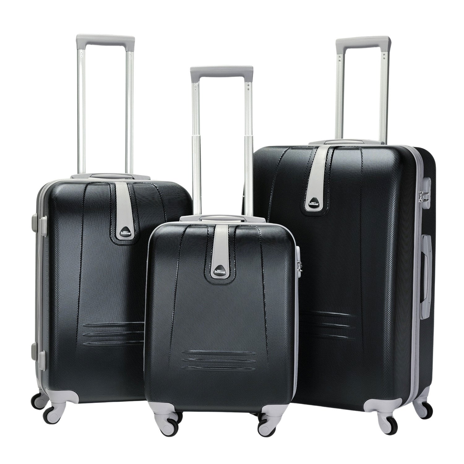 Classic set od 3 kofera na kotače, ABS materija, crne boje | BONTOUR-vitahome.hr