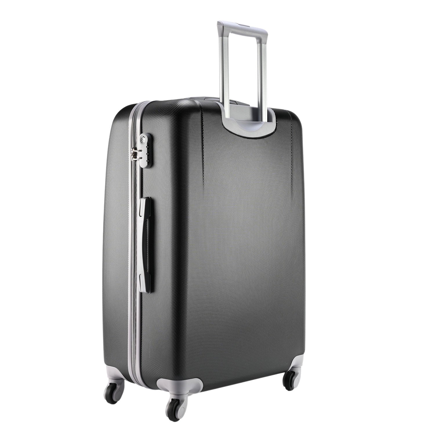 CLASSIC srednji kofer na 4 kotača s bravom, 67 x 44 x 27 cm, crne boje | BONTOUR-vitahome.hr