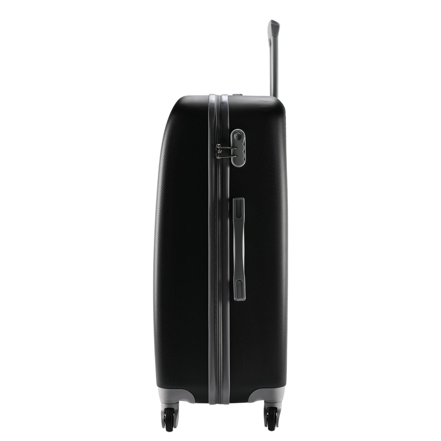 CLASSIC srednji kofer na 4 kotača s bravom, 67 x 44 x 27 cm, crne boje | BONTOUR-vitahome.hr