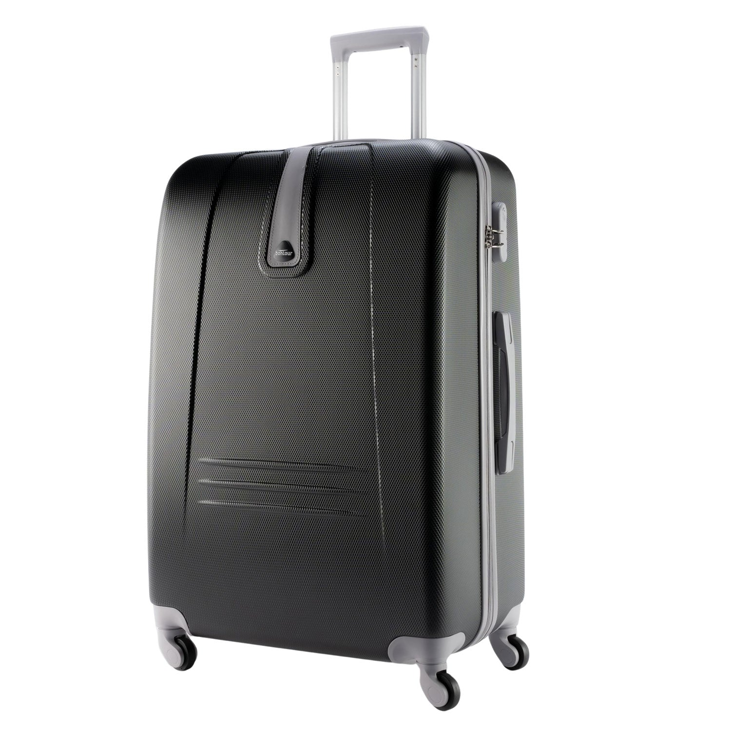 CLASSIC srednji kofer na 4 kotača s bravom, 67 x 44 x 27 cm, crne boje | BONTOUR-vitahome.hr