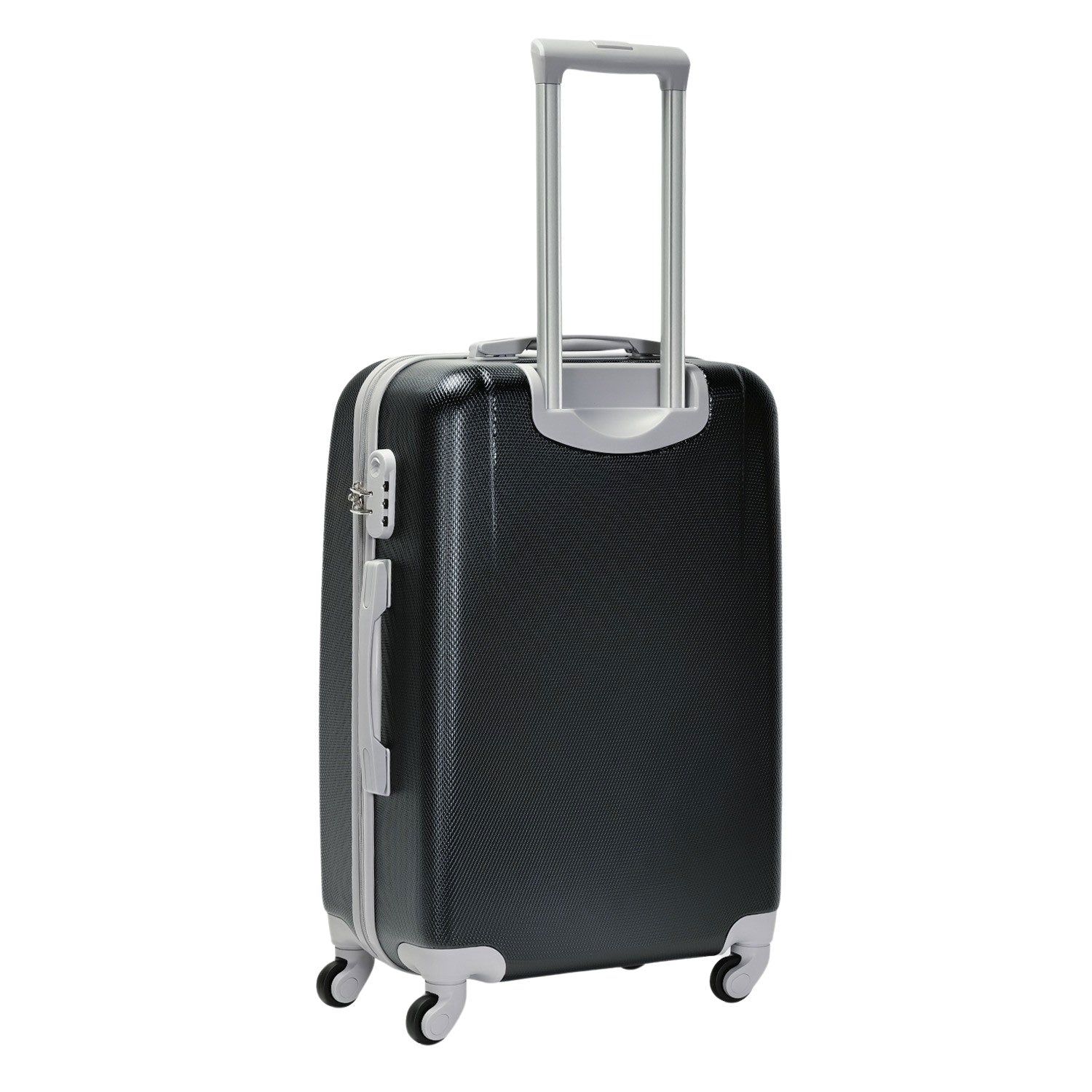CLASSIC srednji kofer na 4 kotača s bravom, 67 x 44 x 27 cm, crne boje | BONTOUR-vitahome.hr