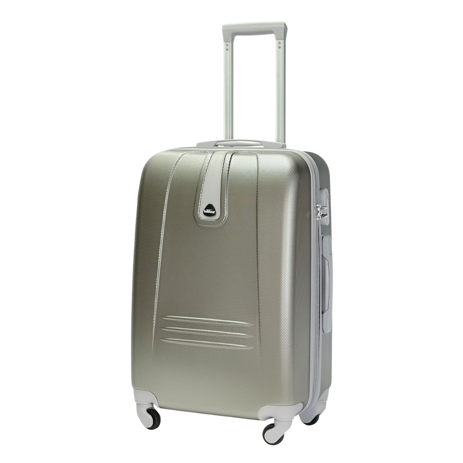 CLASSIC srednji kofer na 4 kotača s bravom, 67 x 44 x 27 cm, sive boje | BONTOUR-vitahome.hr