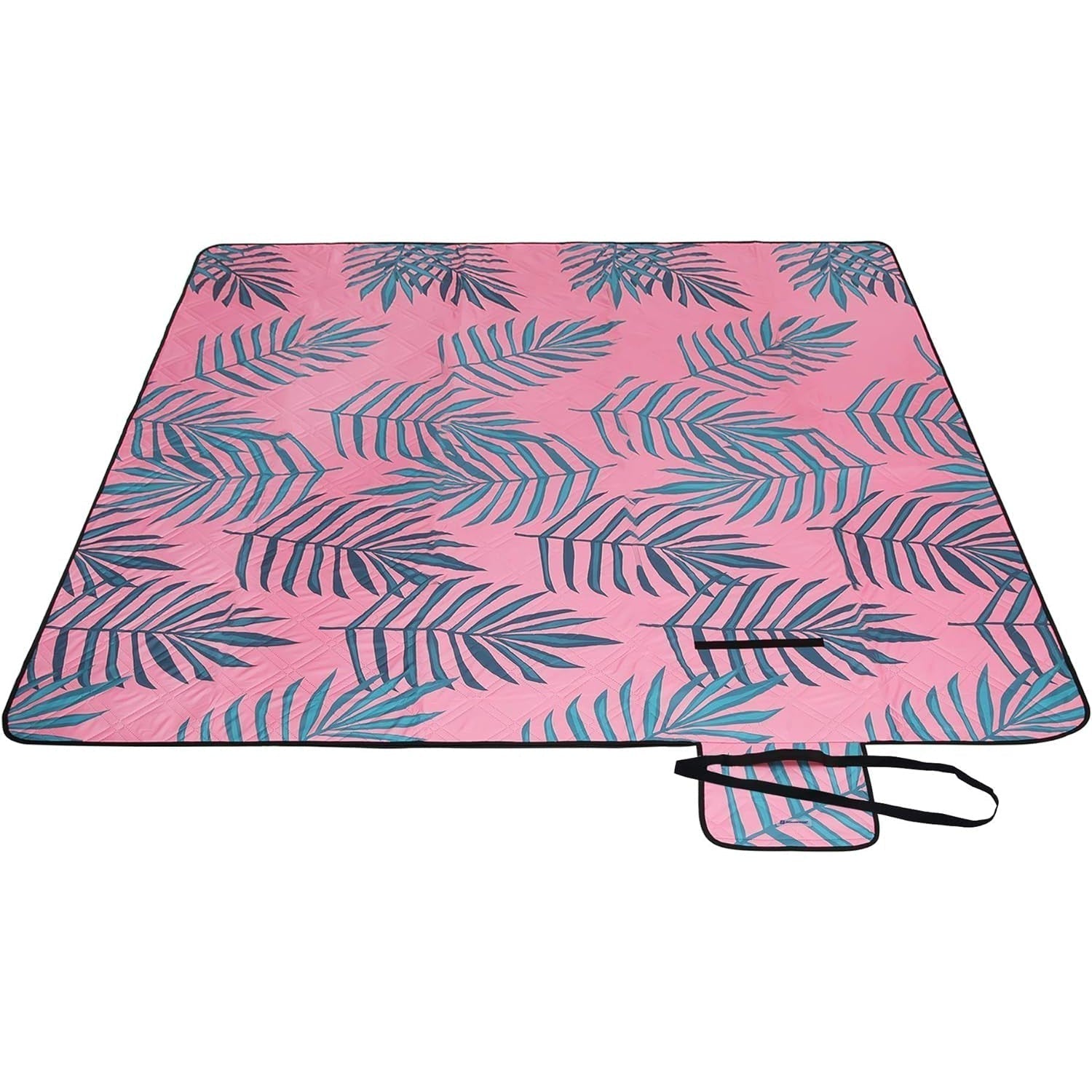 Deka za piknik, prostirka za kampiranje, 200 x 200 cm, ružičasta | SONGMICS-vitahome.hr