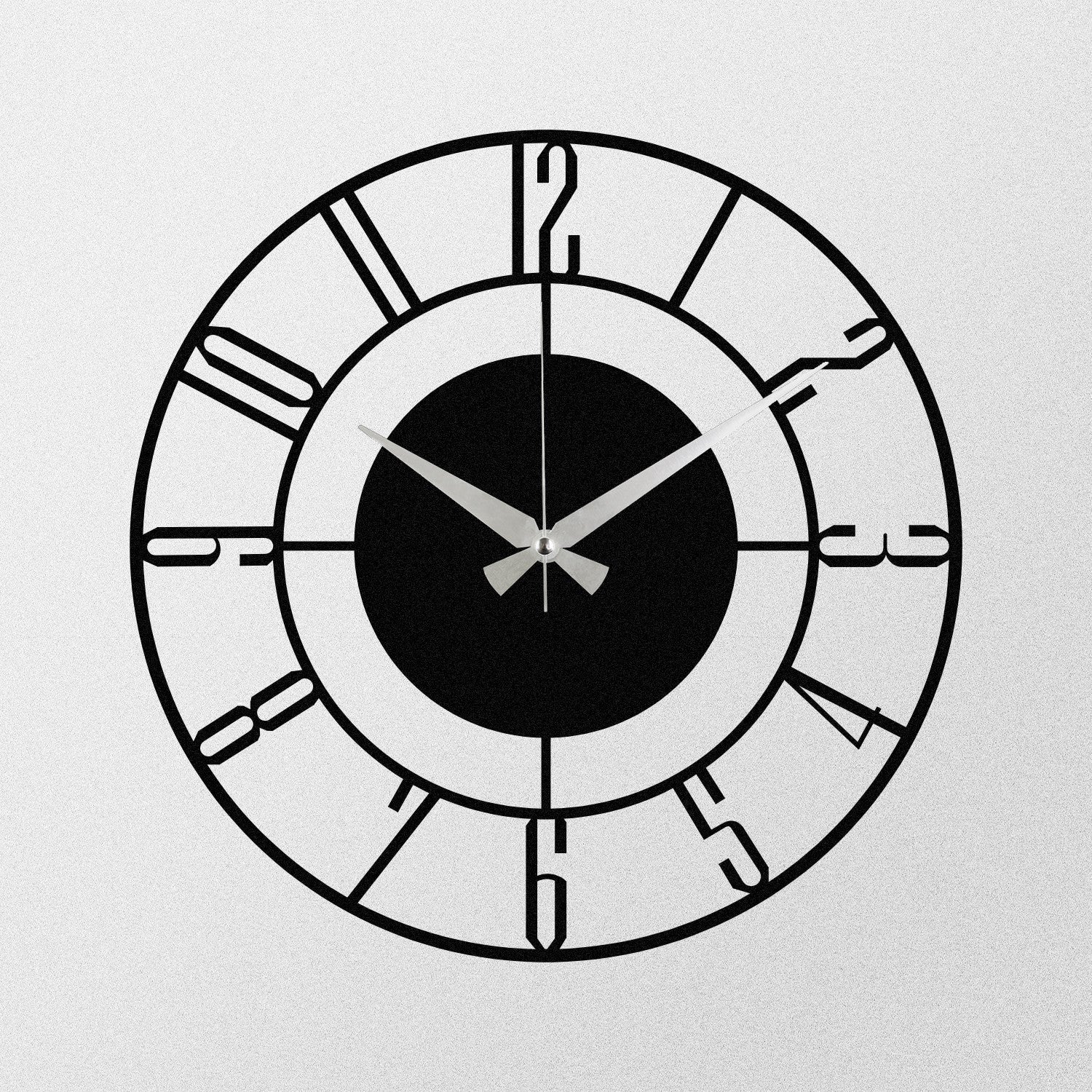 Dekorativni metalni zidni sat, Enzoclock - S011 | AG-vitahome.hr
