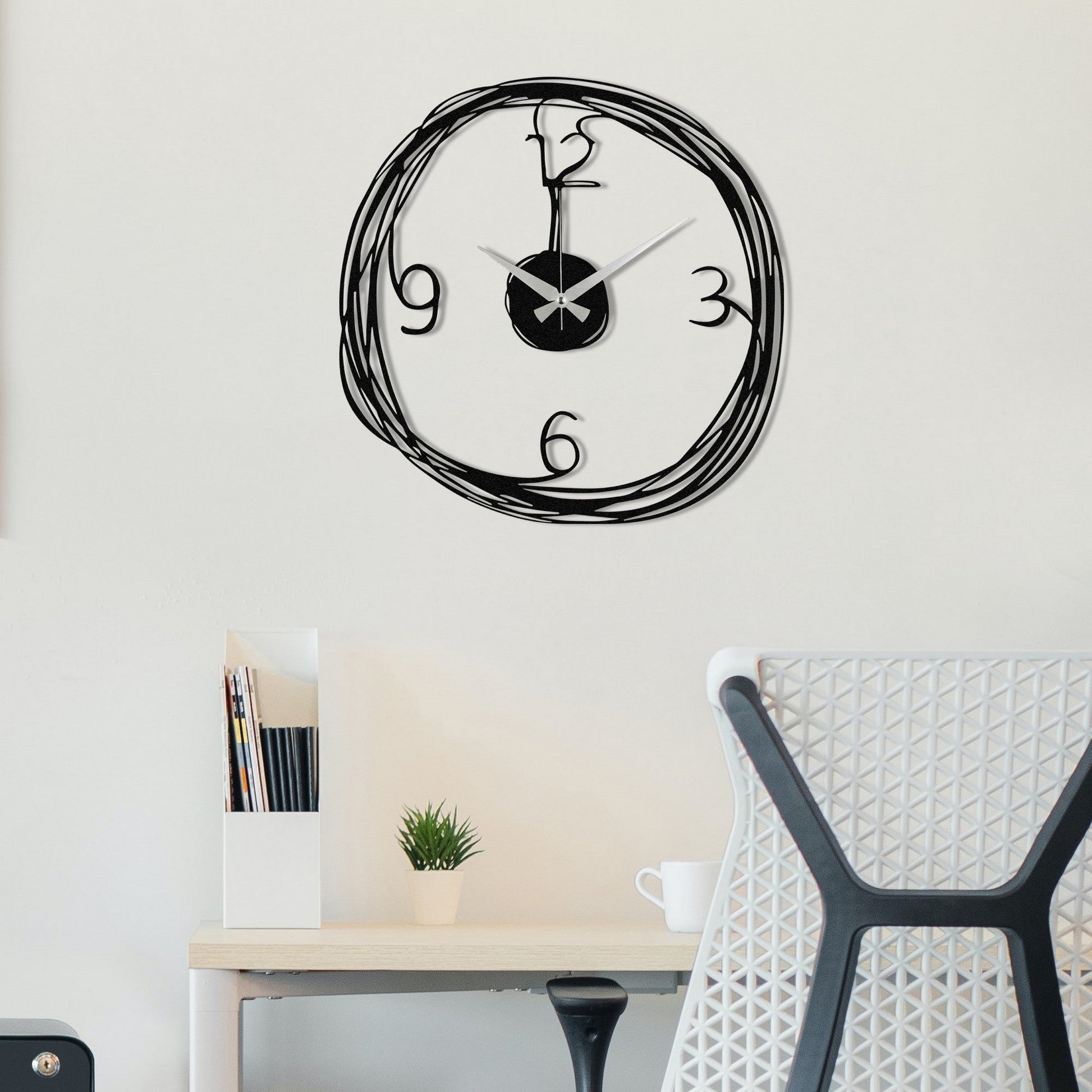 Dekorativni metalni zidni sat, Gergo | AG-vitahome.hr
