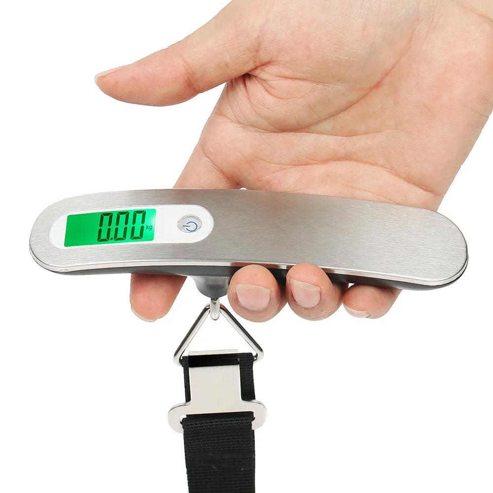 Digitalna, ručna vaga za prtljagu, LCD zaslon, maksimalna težina do 50 kg | BONTOUR-vitahome.hr