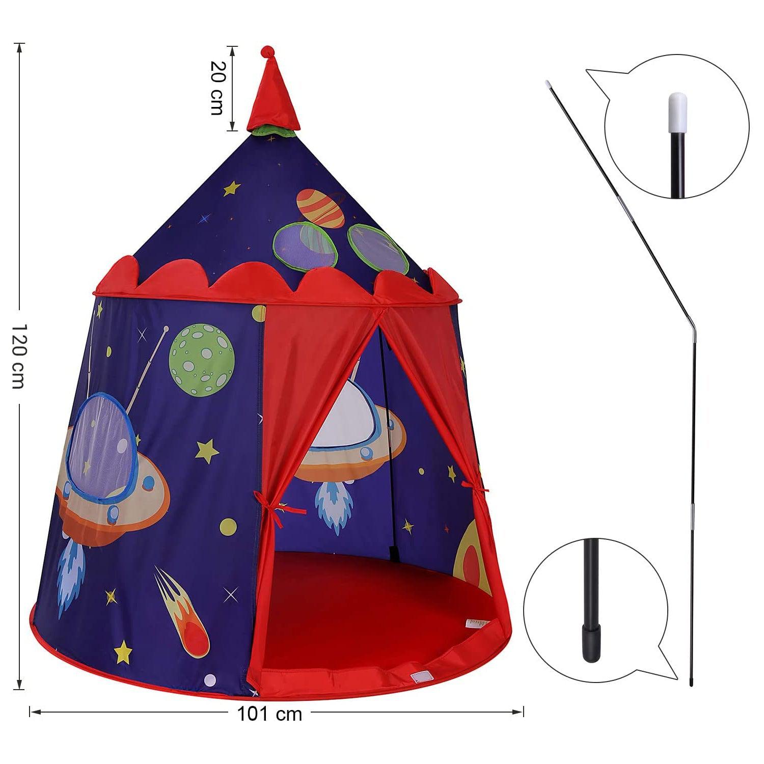 Dječji šator, šator za igru 101 cm promjera x 120 cm | SONGMICS-vitahome.hr