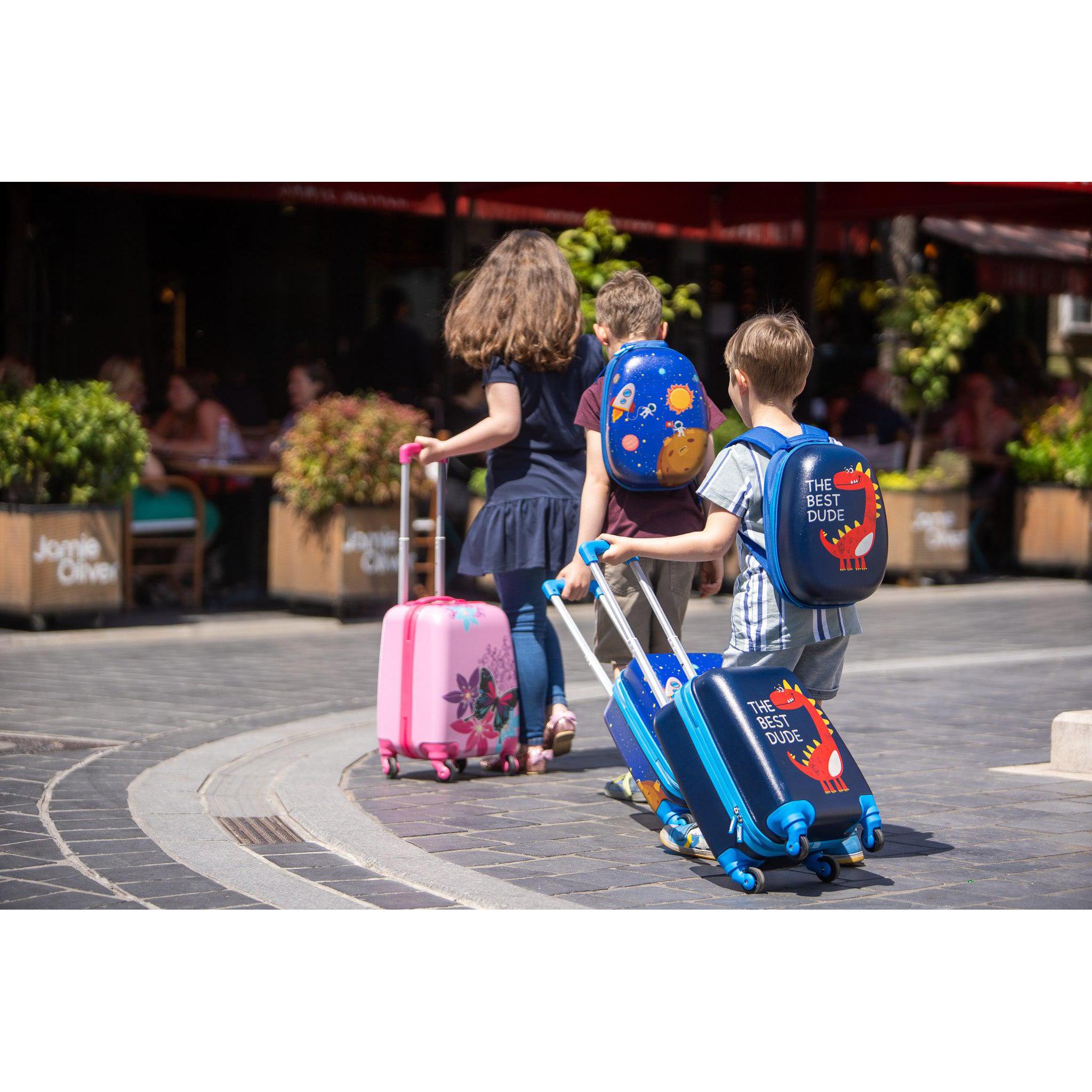 Dječji set kofera dinosaura B (ruksak+kofer) | Bontour-vitahome.hr