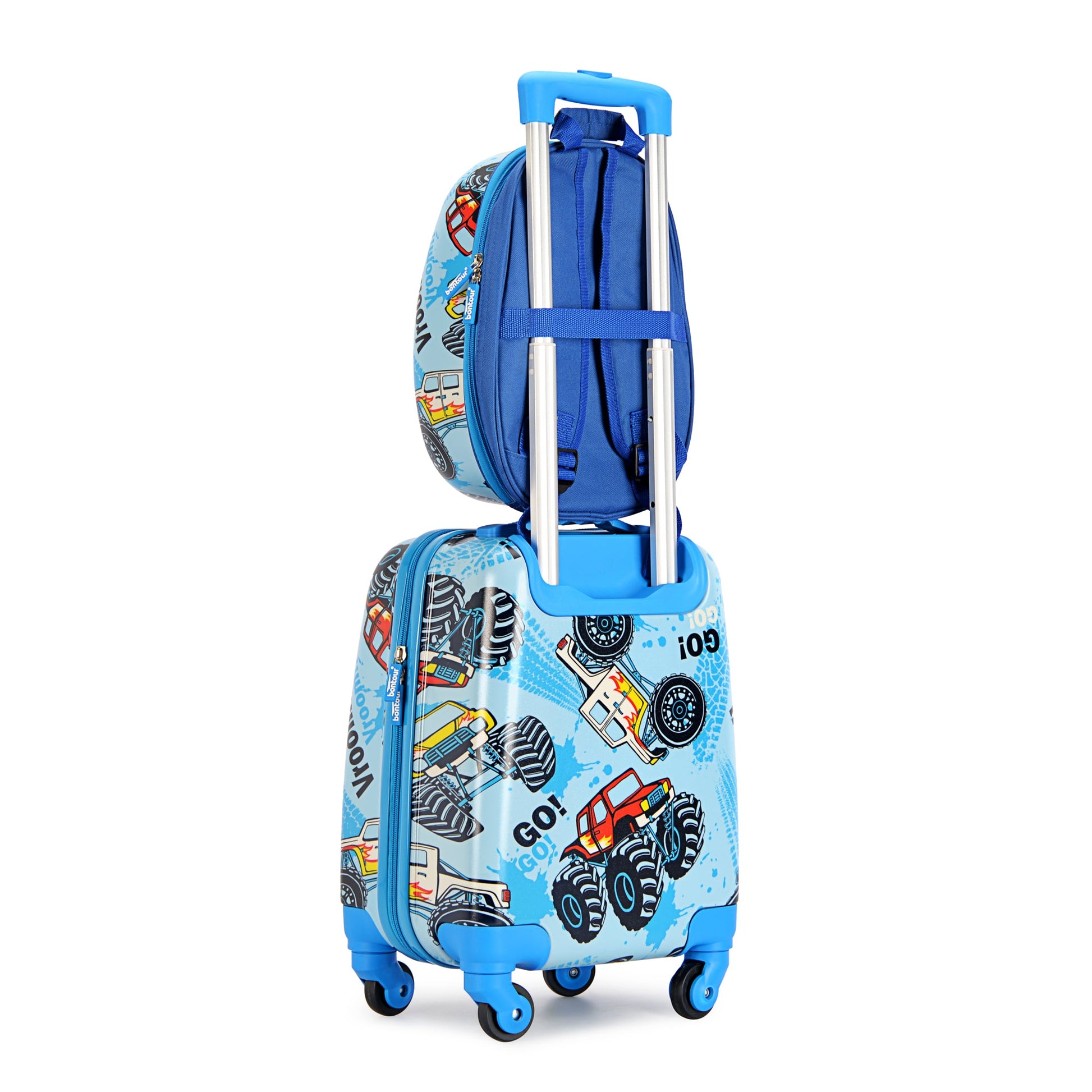 Dječji set kofera Monster Truck (ruksak+kofer) | BONTOUR-vitahome.hr