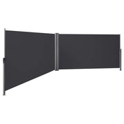 Dvostrana, razvlačna tenda 160 x 600 cm, siva | SONGMICS-vitahome.hr
