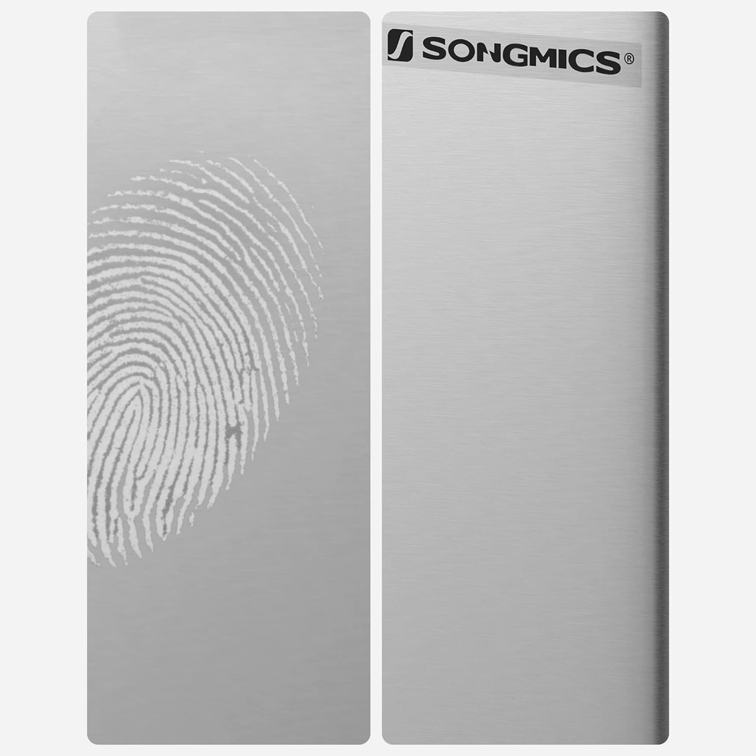 Dvostruka kanta za smeće, 2 x 20 litara kuhinjska kanta za smeće, srebrna | SONGMICS-vitahome.hr