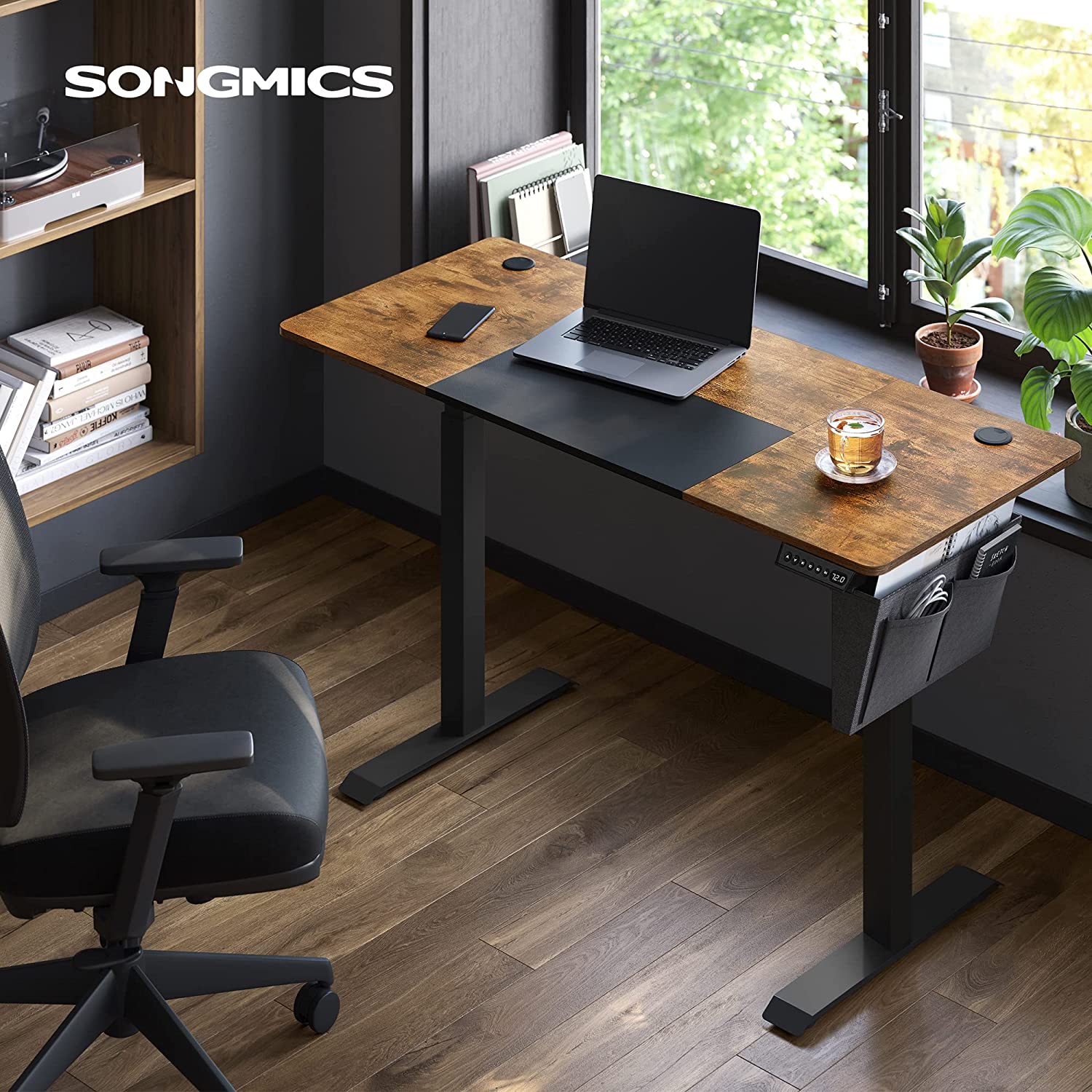 Električni stol podesiv po visini, 60 x 140 x (72-120) cm | SONGMICS-vitahome.hr