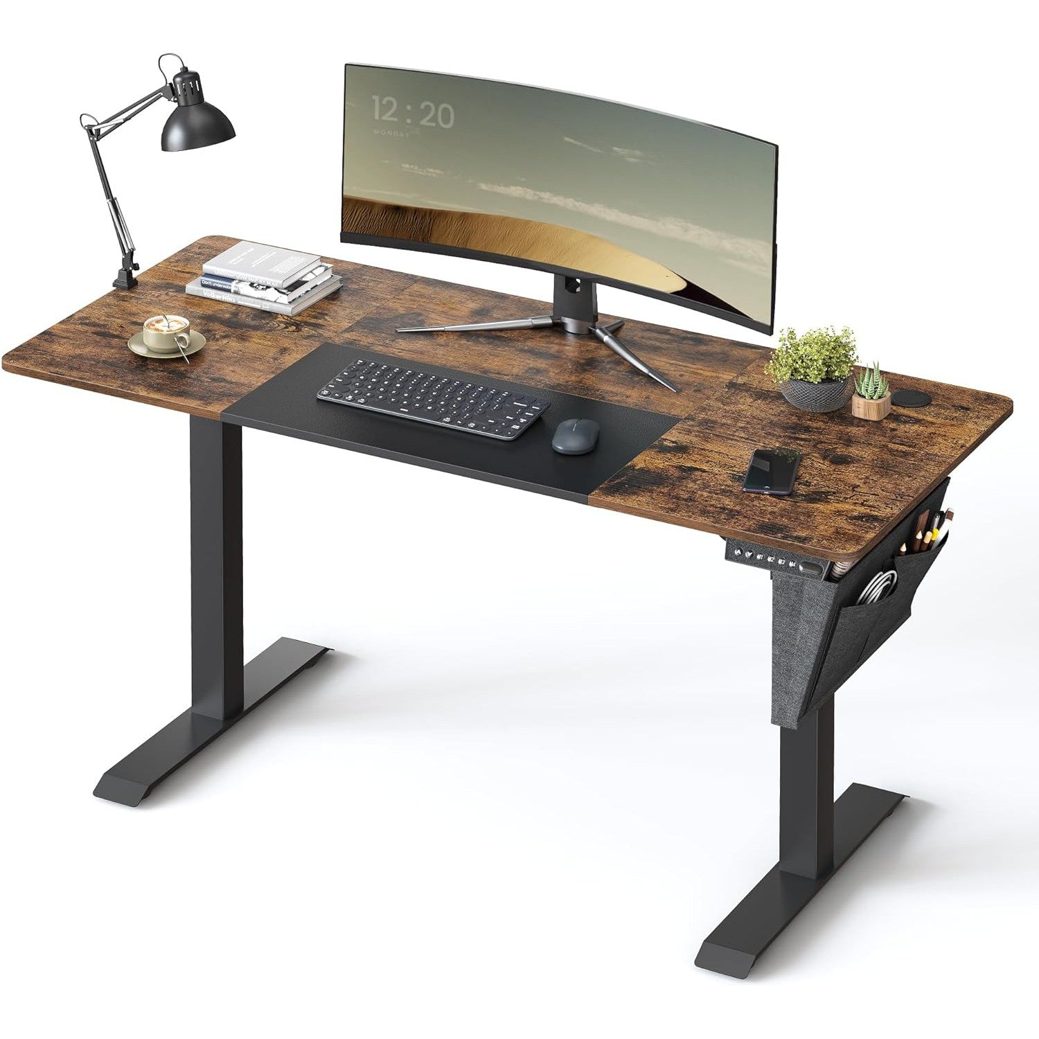 Električni stol podesiv po visini, 60 x 140 x (72-120) cm | SONGMICS-vitahome.hr