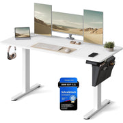 Električni stol podesive visine, 60 x 140 x 72–120 cm, bijeli | SONGMICS-SONGMICS-Vita Home