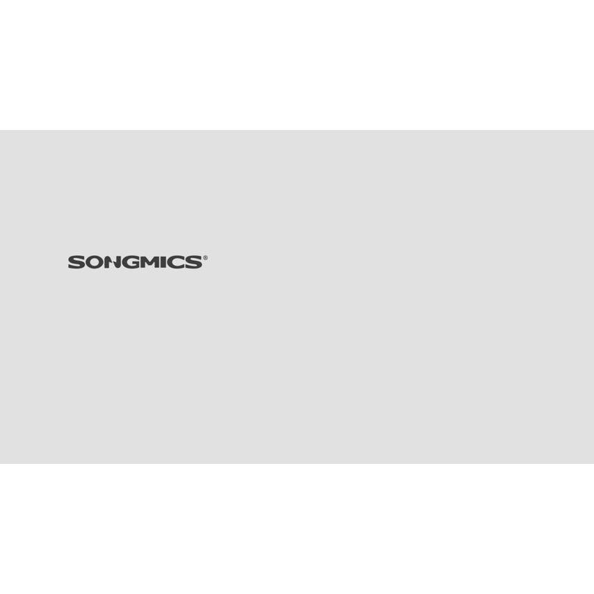 Elektromos állítható magasságú asztalkeret, fehér-SONGMICS-Vita Home