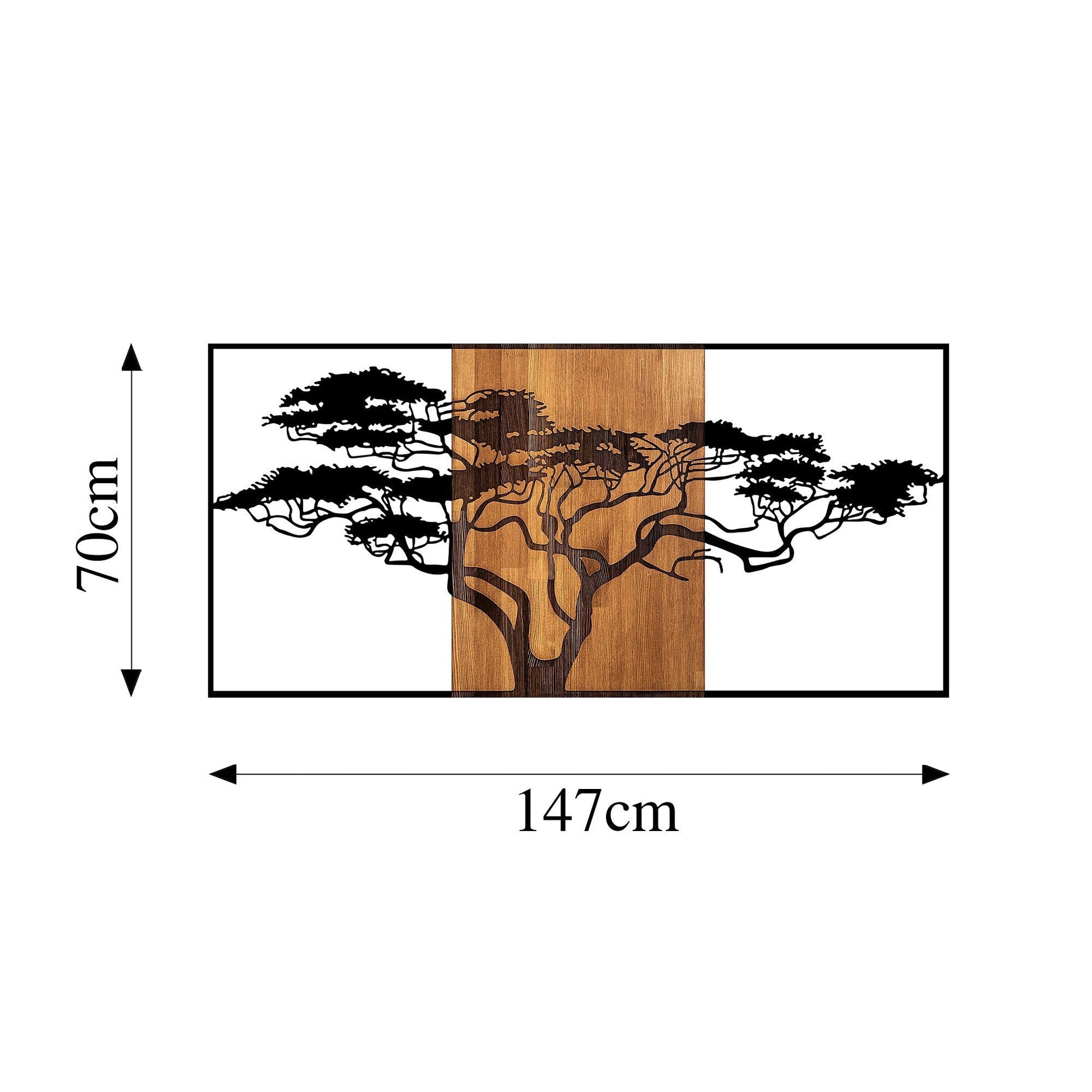 Fa Zidna dekoracija, Acacia Tree - 328 | AG-vitahome.hr