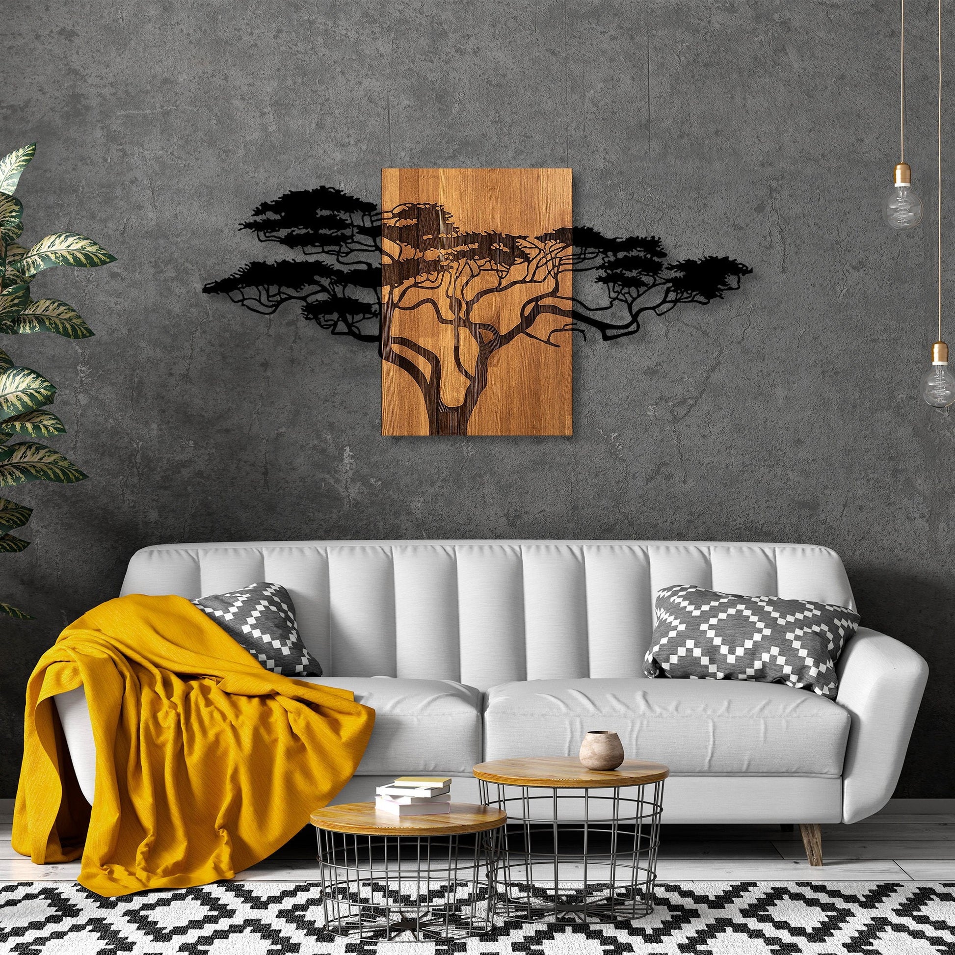 Fa Zidna dekoracija, Acacia Tree - 329 | AG-vitahome.hr