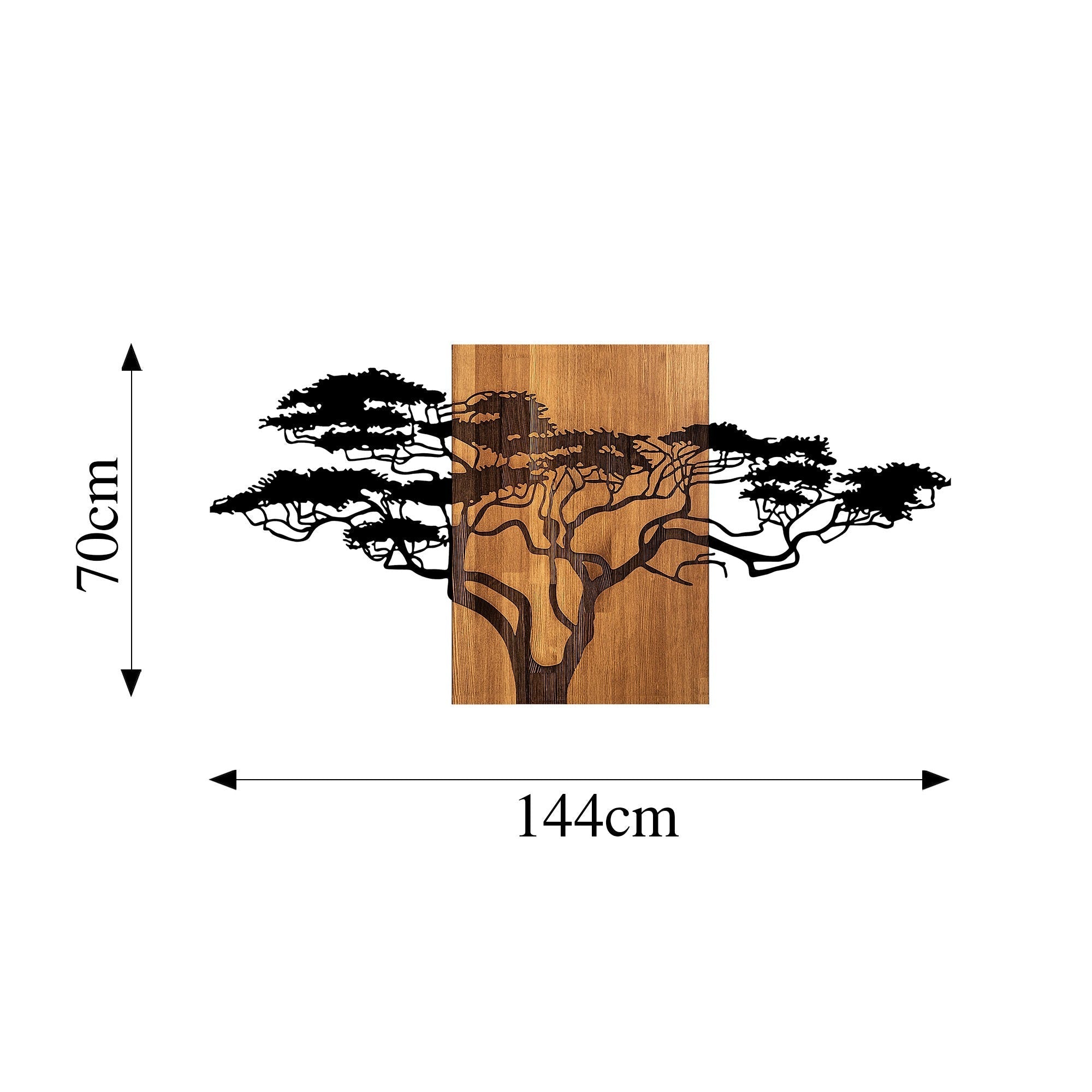 Fa Zidna dekoracija, Acacia Tree - 329 | AG-vitahome.hr