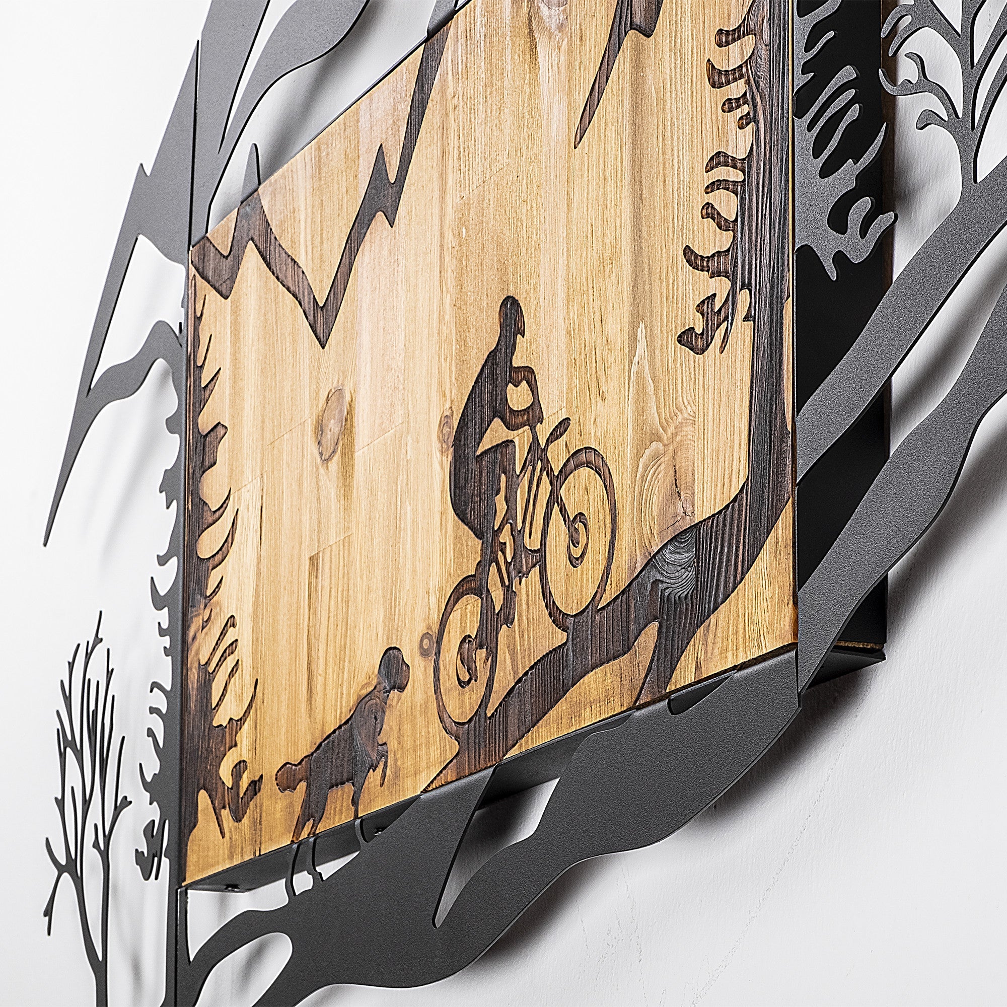Fa Zidna dekoracija, Bicycle Riding in Nature 1 | AG-vitahome.hr