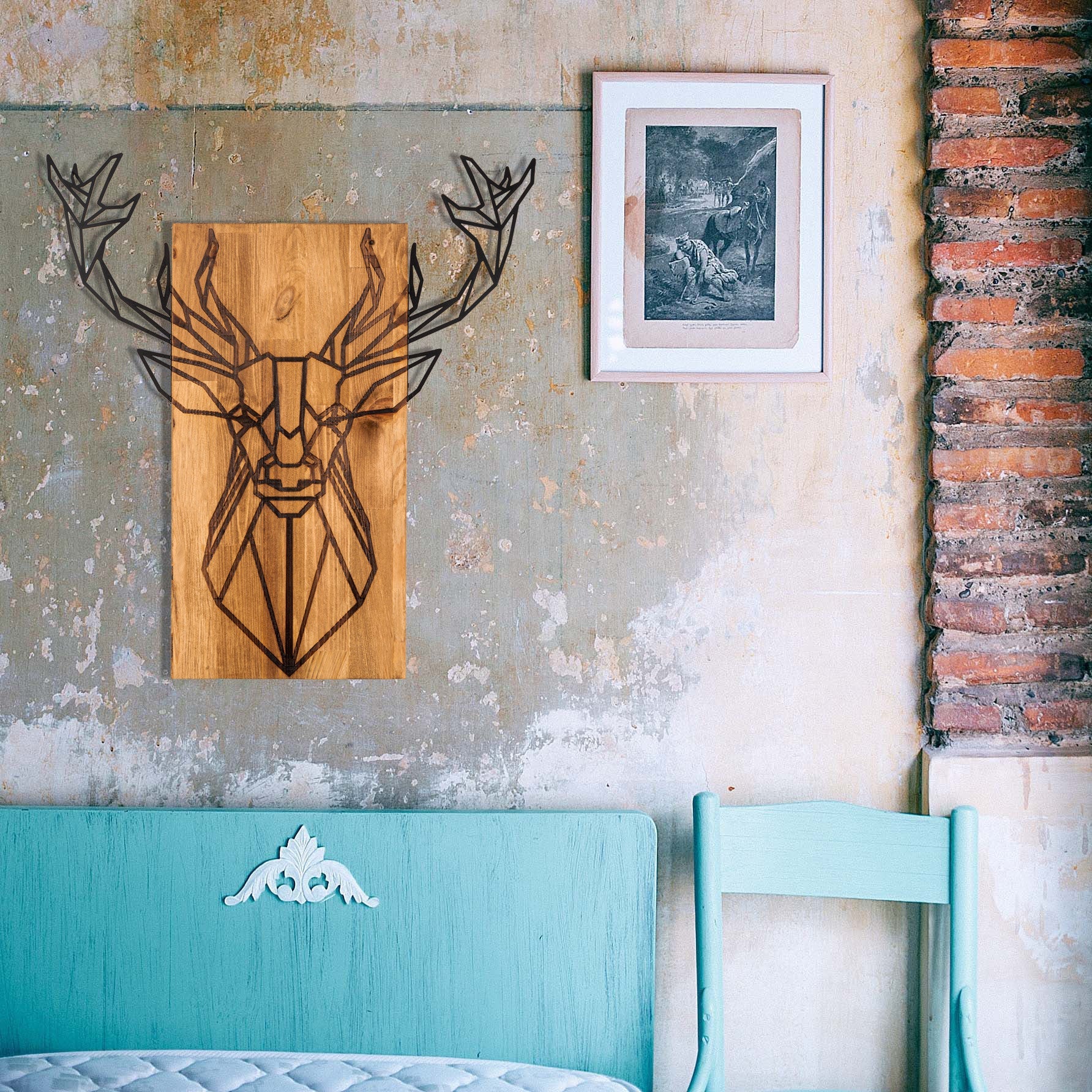 Fa Zidna dekoracija, Deer | AG-vitahome.hr