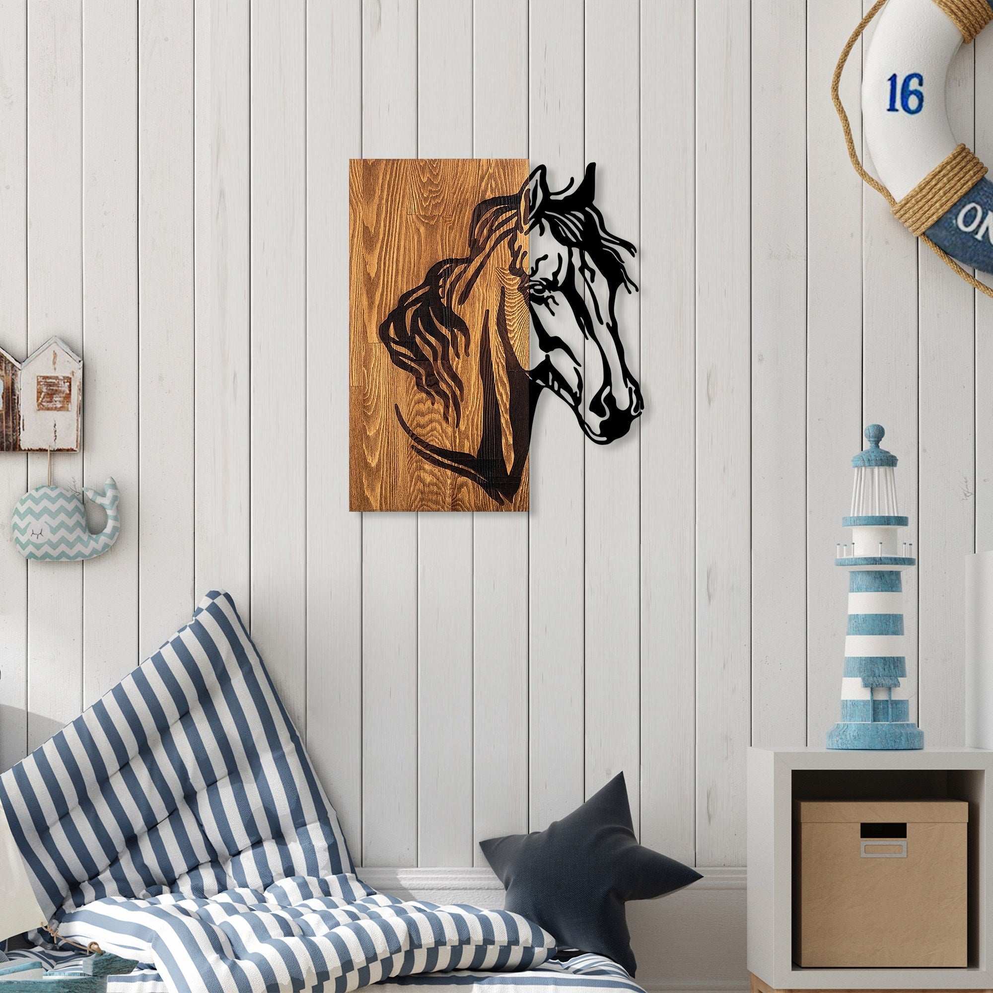Fa Zidna dekoracija, Horse 1 | AG-vitahome.hr