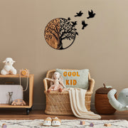 Fa Zidna dekoracija, Tree And Birds - 322 | AG-vitahome.hr