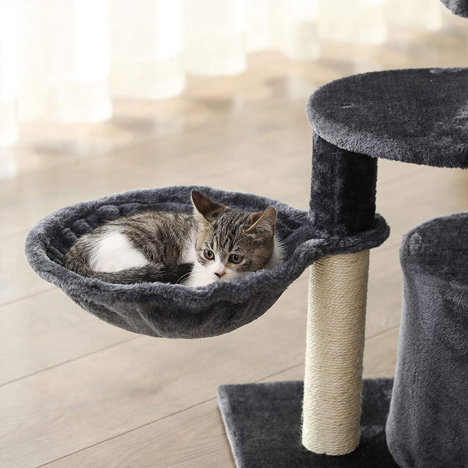FEANDREA grebalica za mačke, mali toranj za mačke, grebalica za mačke, 68 cm | FEANDREA-vitahome.hr