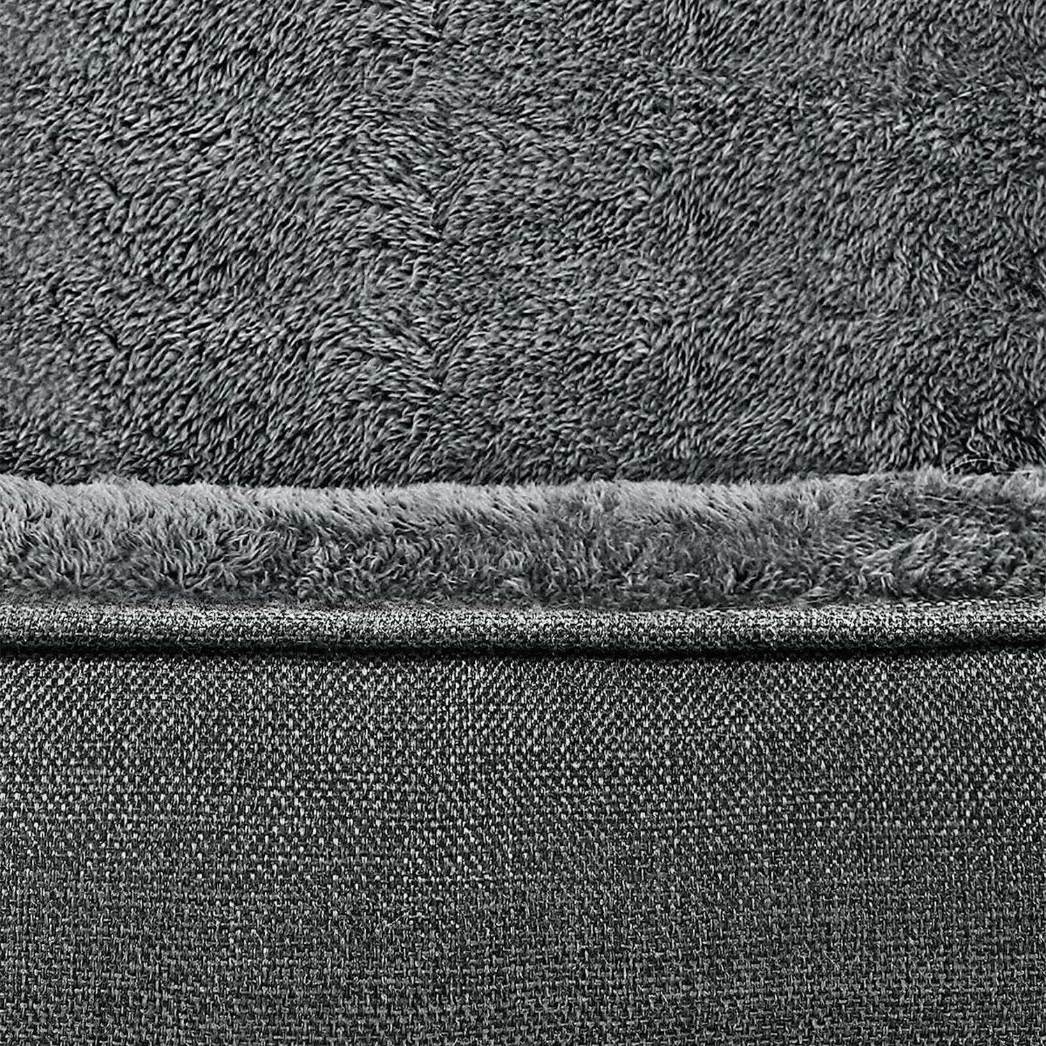 FEANDREA krevet za pse, krevet za kućne ljubimce 90 x 75 x 25 cm, sivi | FEANDREA-vitahome.hr