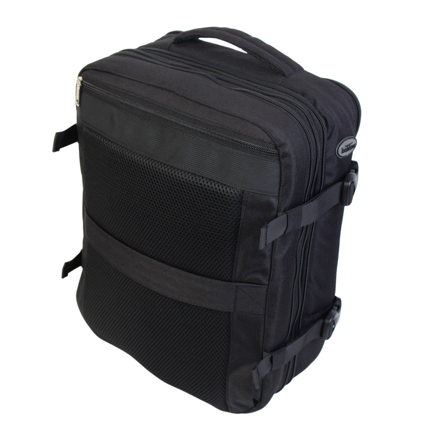 FlexiGo proširivi putni ruksak, ručna prtljaga WizzAir veličine 40x30x20 cm, crni | BONTOUR-vitahome.hr