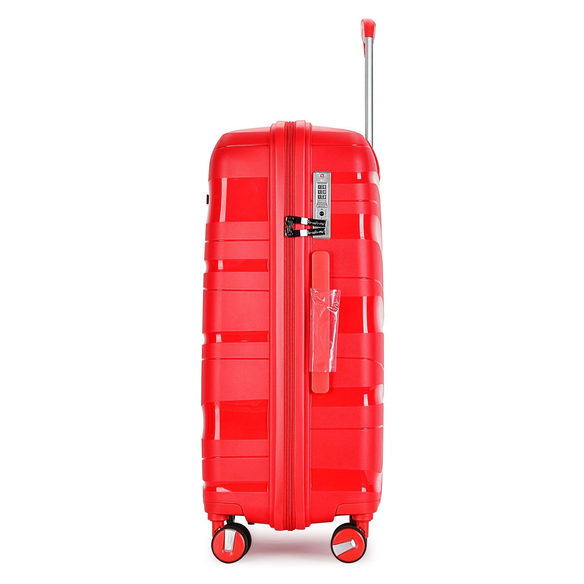 "FLOW" set kofera na 4 kotača s TSA bravom, crveni | BONTOUR-vitahome.hr