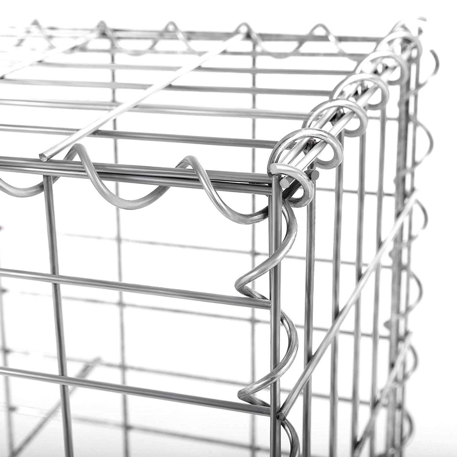Gabionska košara, metalni gabionski kavez 100 x 30 x 30 cm | SONGMICS-vitahome.hr