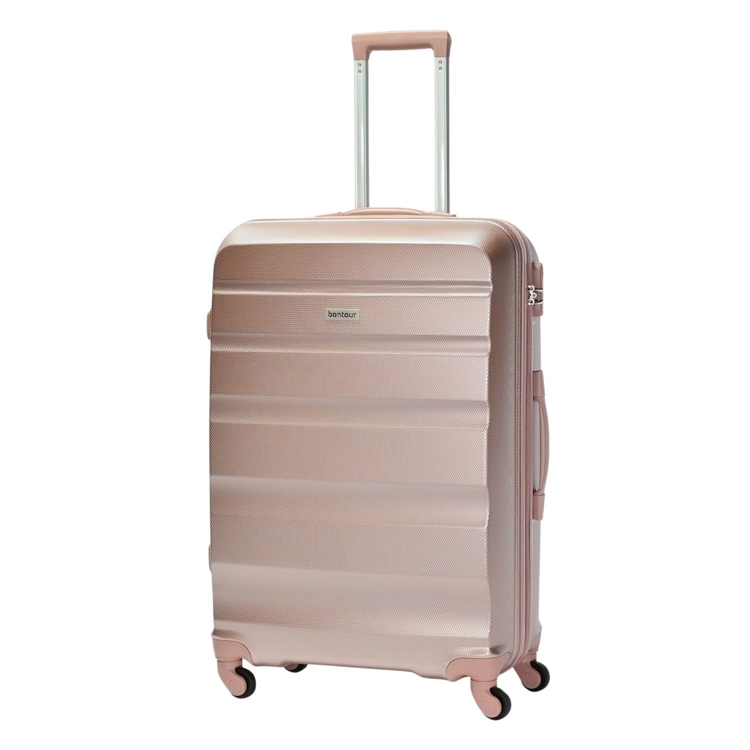 "Horizontal" Set od 3 kofera na točkiće, ABS materijal, ružičaste boje | BONTOUR-vitahome.hr