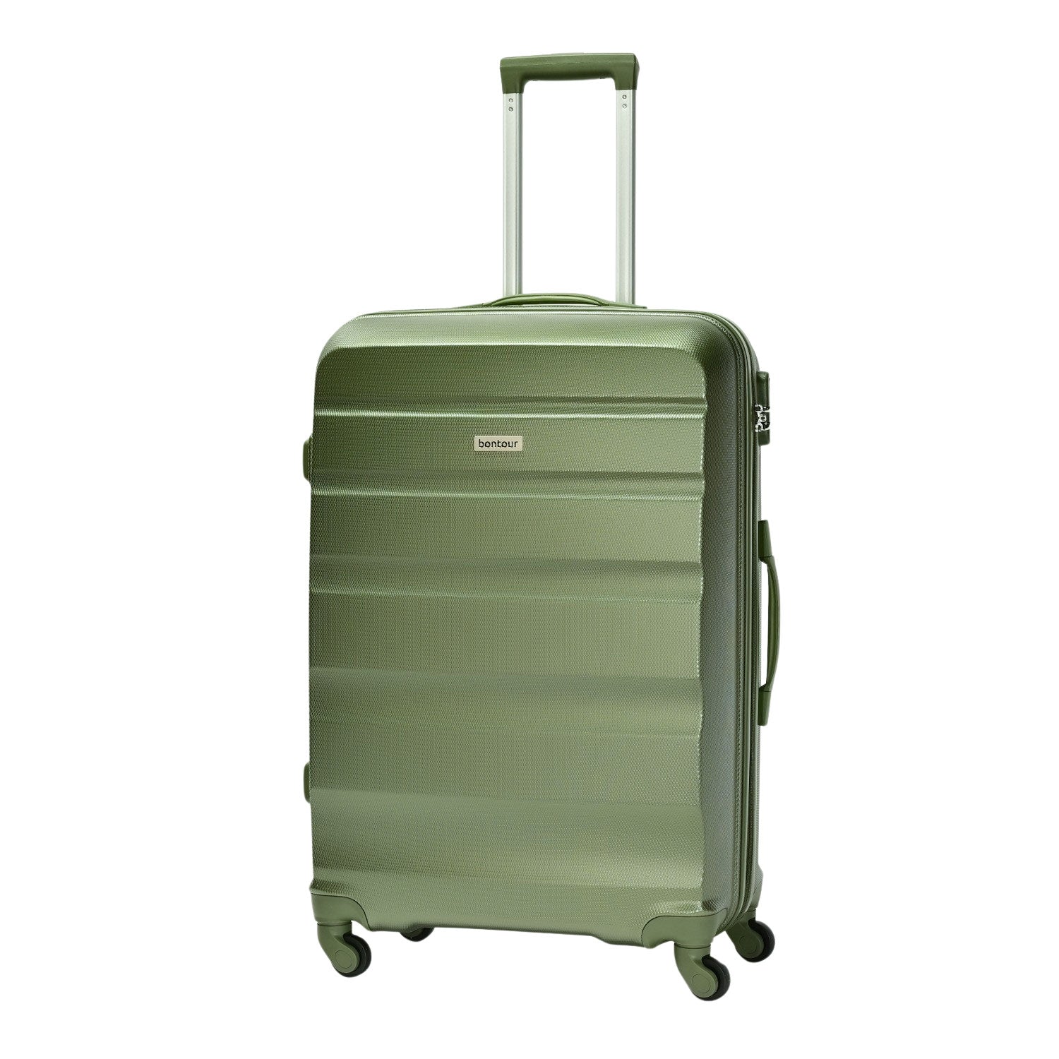 "Horizontal" Set od 3 kofera na točkiće, ABS materijal, zelene boje | BONTOUR-vitahome.hr