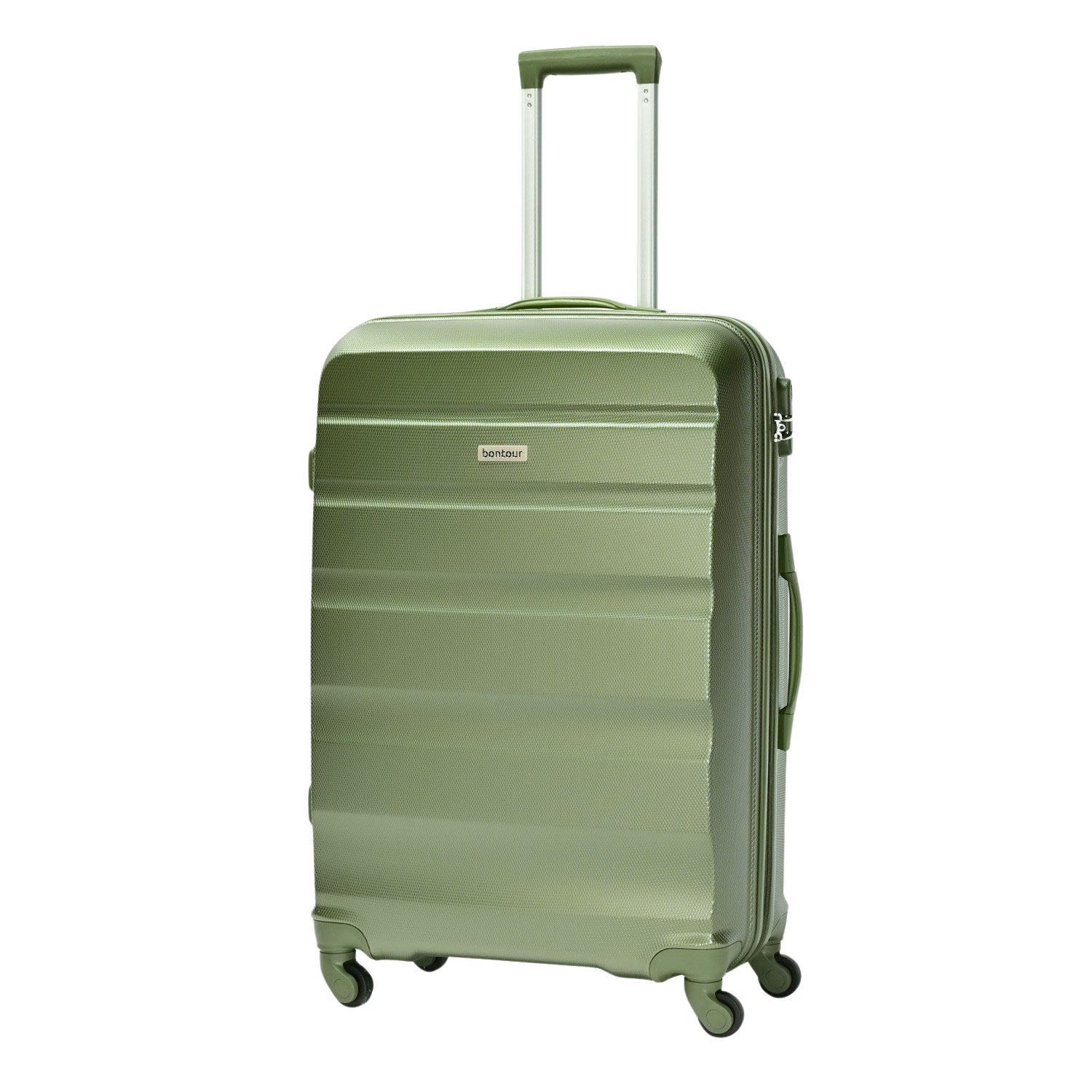"Horizontal" Set od 3 kofera na točkiće, ABS materijal, zelene boje | BONTOUR-vitahome.hr