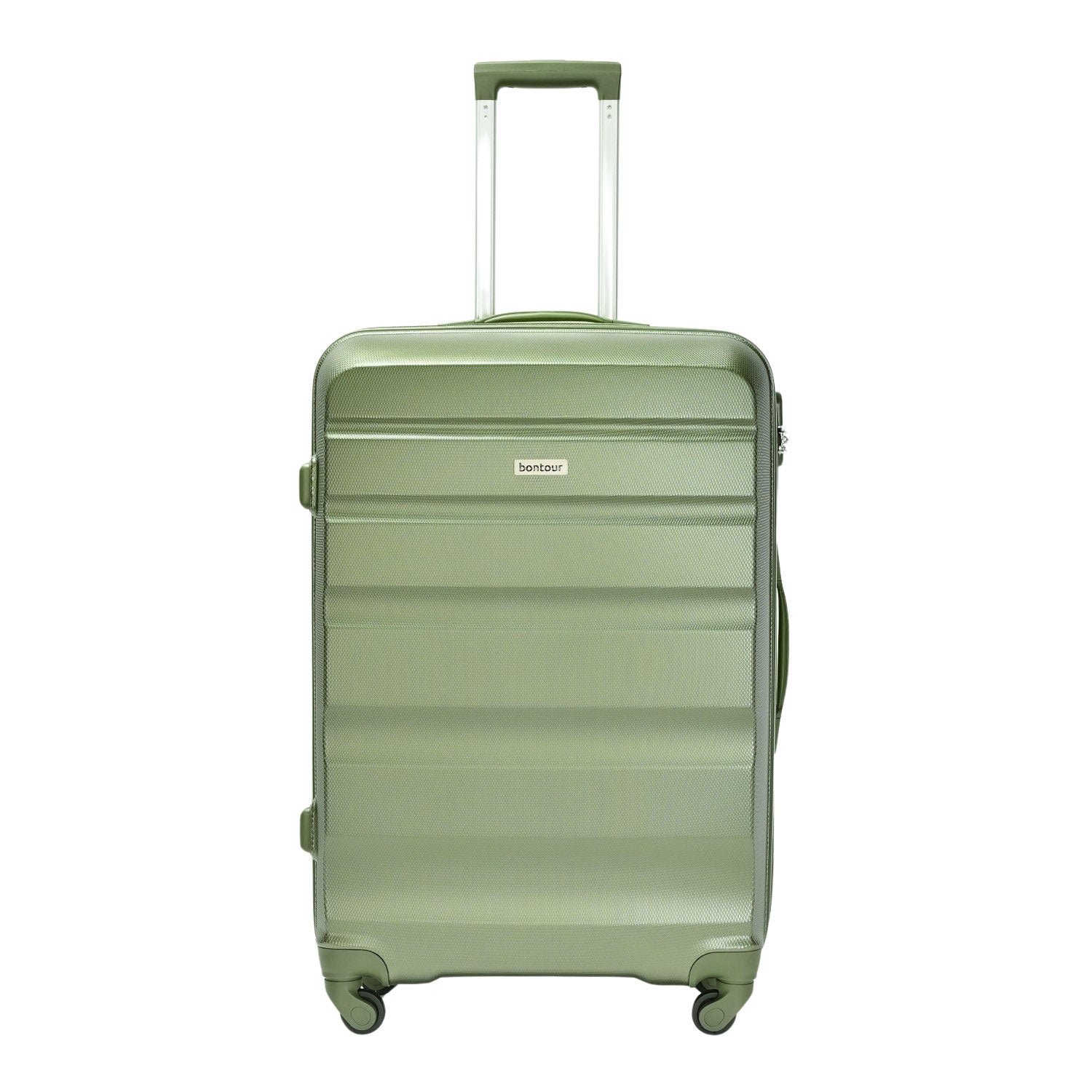 "Horizontal" Set od 3 kofera na točkiće, ABS materijal, zelene boje | BONTOUR-vitahome.hr