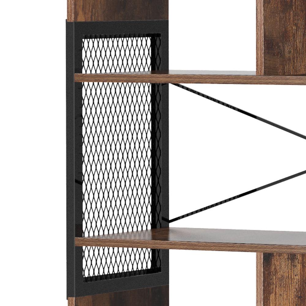 Industrijska polica za knjige s metalnim okvirom 80 x 150,5 x 30 cm | Vasagle-vitahome.hr