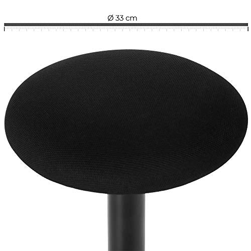 Irodai szék, ergonomikus szék, 56-81 cm magasságban állítható, fekete-SONGMICS-Vita Home