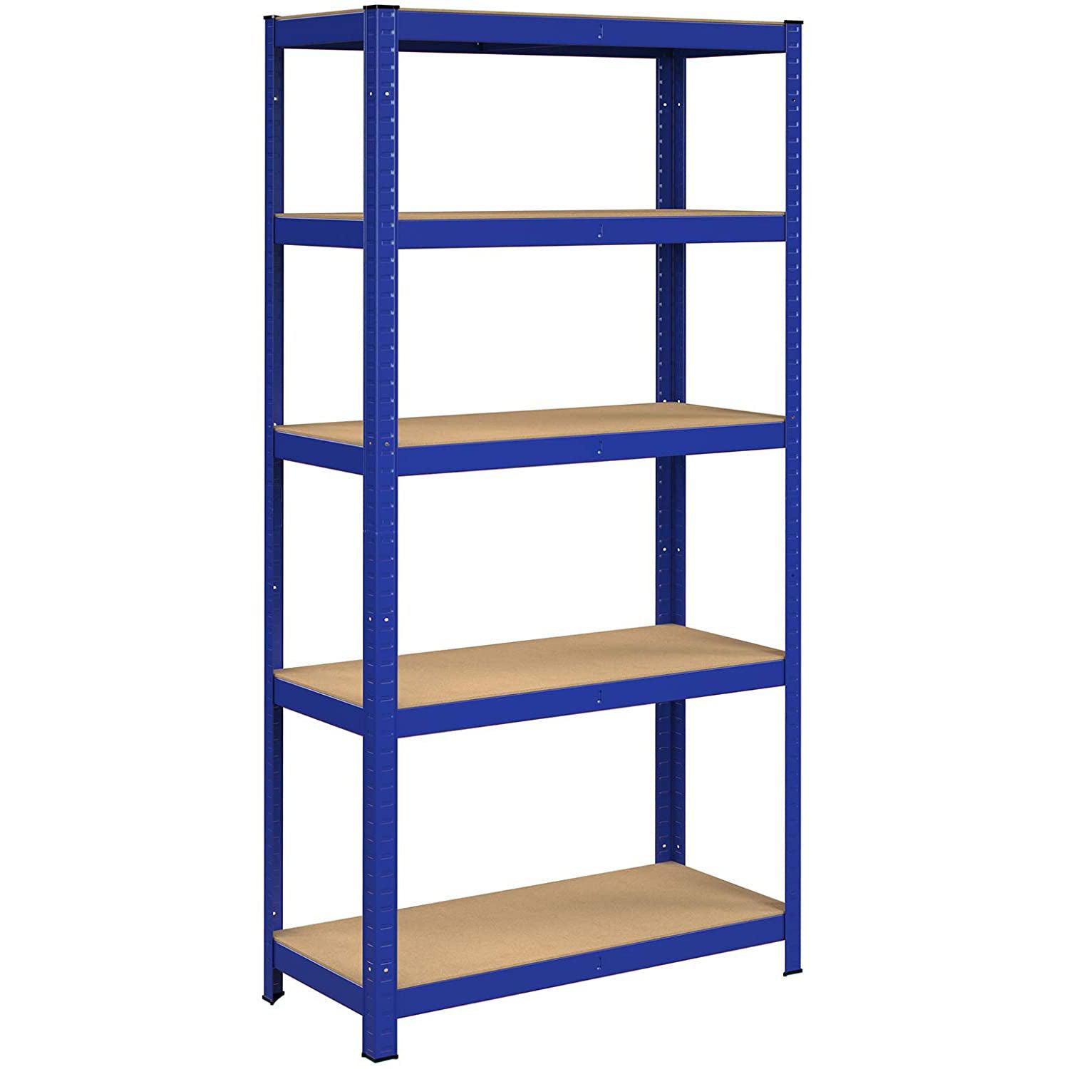 Izdržljiva metalna polica za odlaganje, 90 x 180 x 40 cm, nosivost do 875 kg | SONGMICS-vitahome.hr