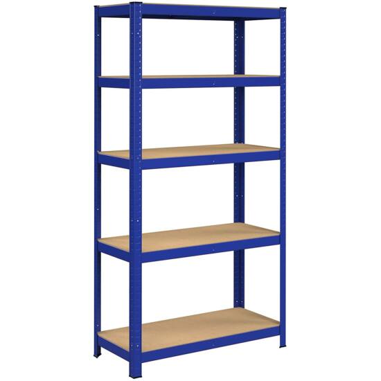 Izdržljiva metalna polica za odlaganje, 90 x 180 x 40 cm, nosivost do 875 kg | SONGMICS-vitahome.hr