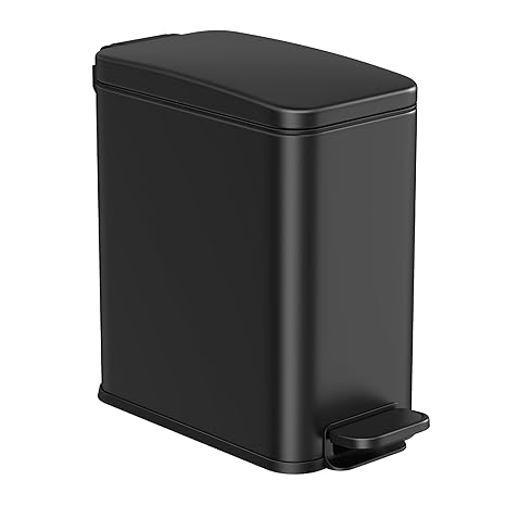 Kanta za otpad kapaciteta 10 litara, 38,3 x 17 x 35 cm, crna | SONGMICS-vitahome.hr