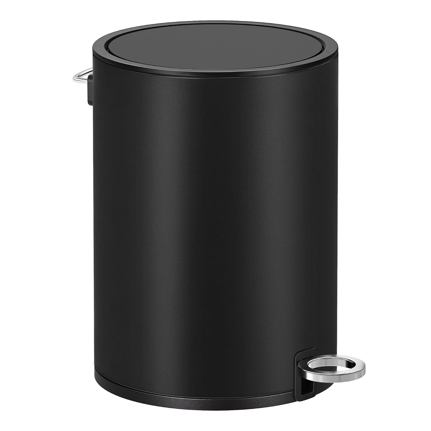 Kanta za smeće od čelika zapremnine do 3 litre, crna | SONGMICS-vitahome.hr