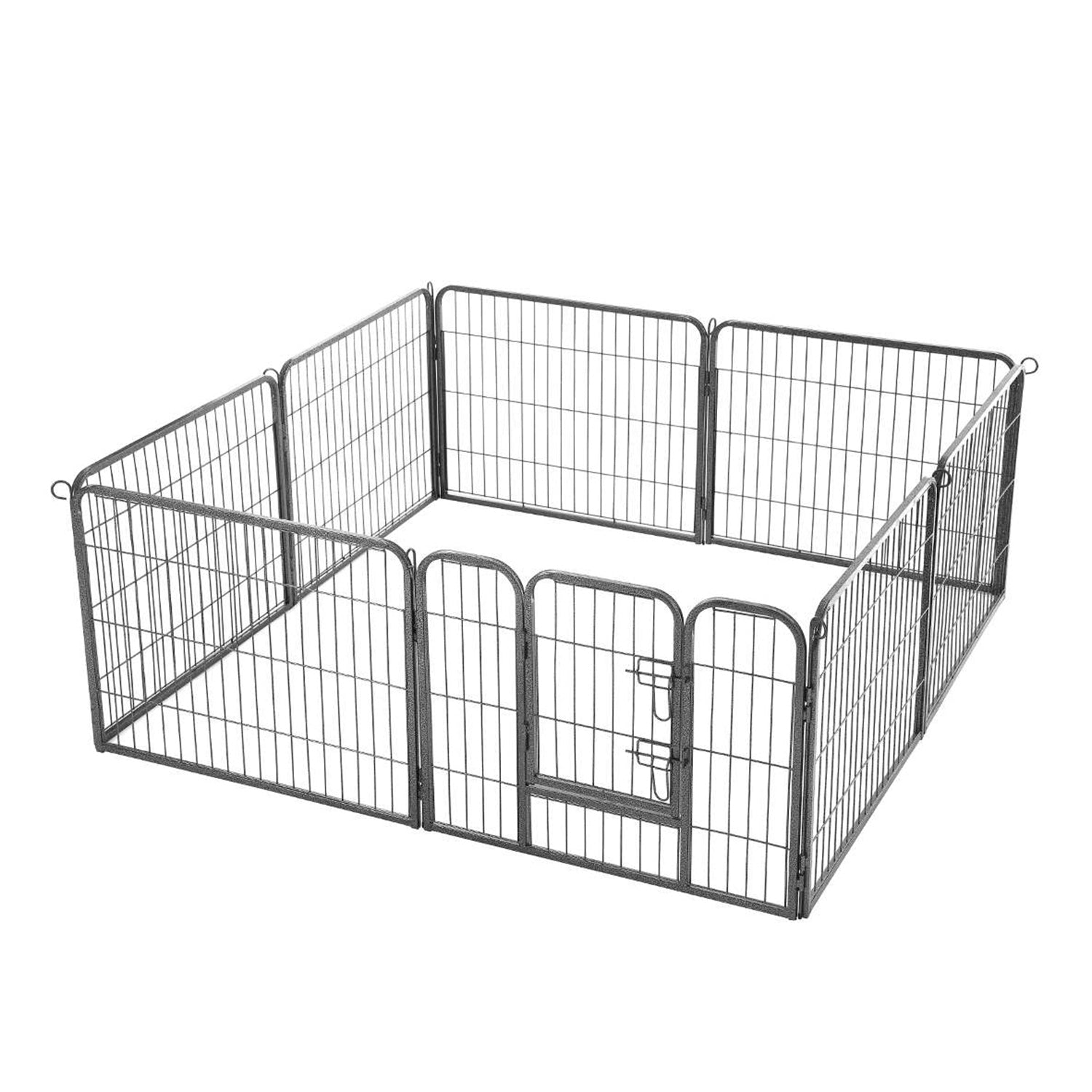 Kavez za pse, igralište za kućne ljubimce s 8 ploča 77 x 60 cm | FEANDREA-vitahome.hr