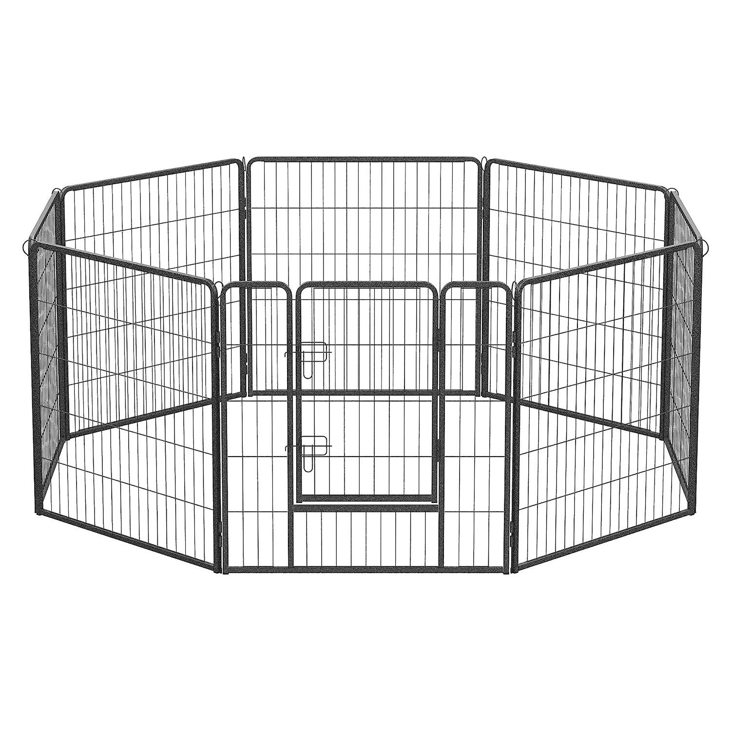 Kavez za pse, igralište za štence visine 80 cm | FEANDREA-vitahome.hr