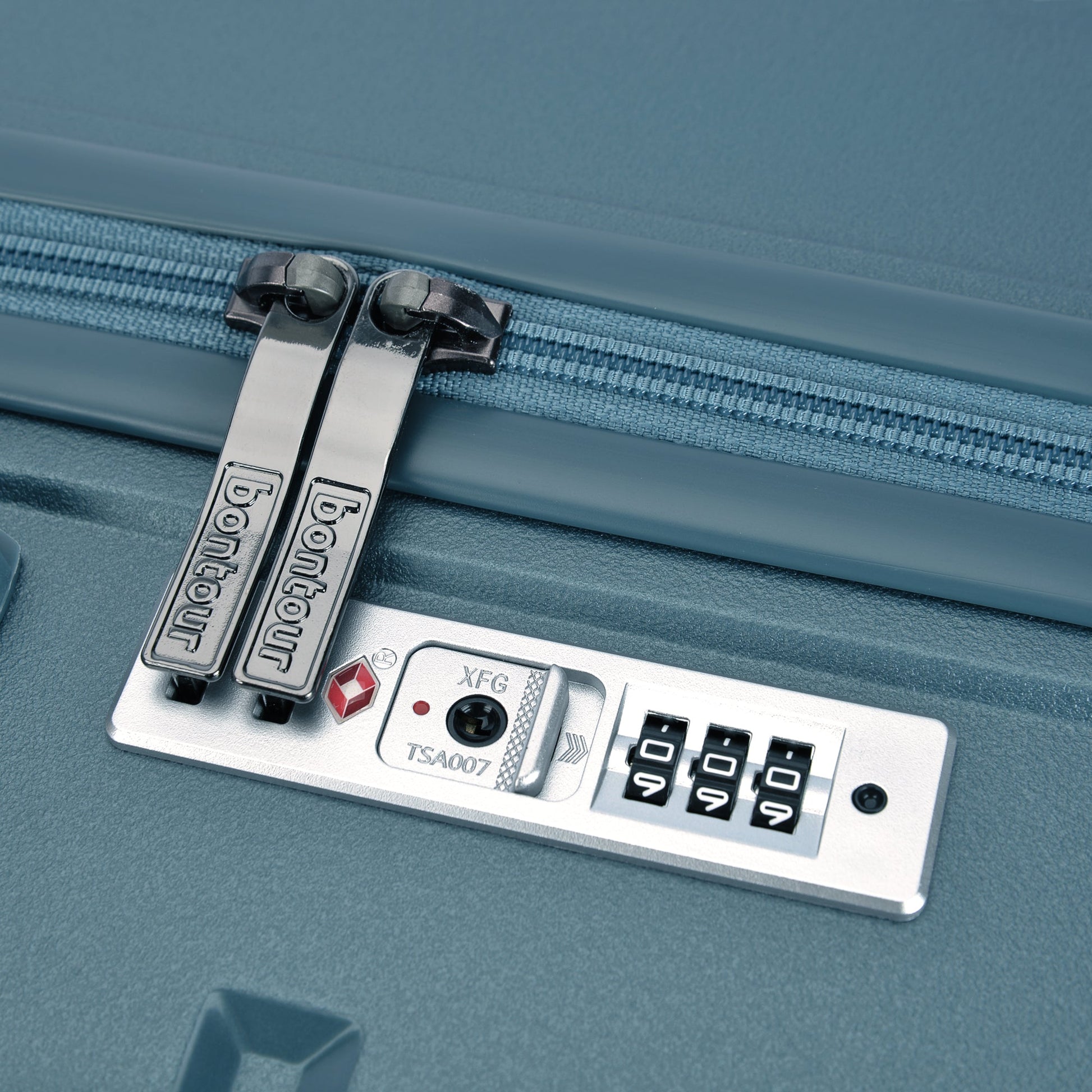 Kofer "CHARM" na 4 kotača s TSA bravom, veličina S, ledeno plavi | BONTOUR-BONTOUR-Vita Home