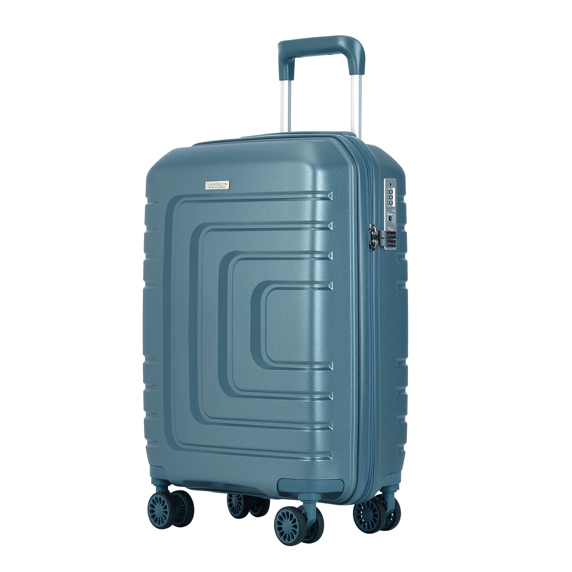 Kofer "CHARM" na 4 kotača s TSA bravom, veličina S, ledeno plavi | BONTOUR-BONTOUR-Vita Home