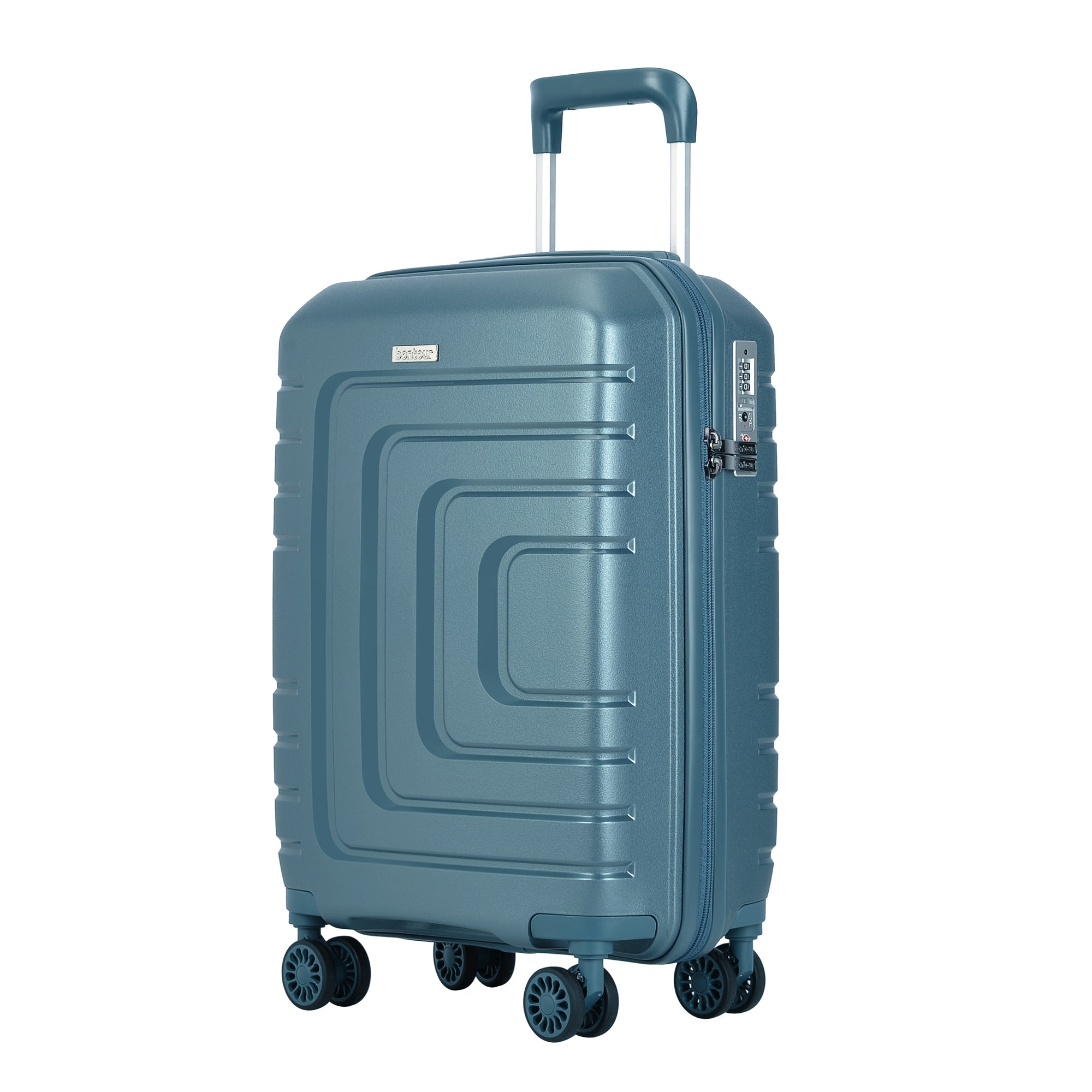 Kofer "CHARM" na 4 kotača s TSA bravom, veličina S, ledeno plavi | BONTOUR-BONTOUR-Vita Home